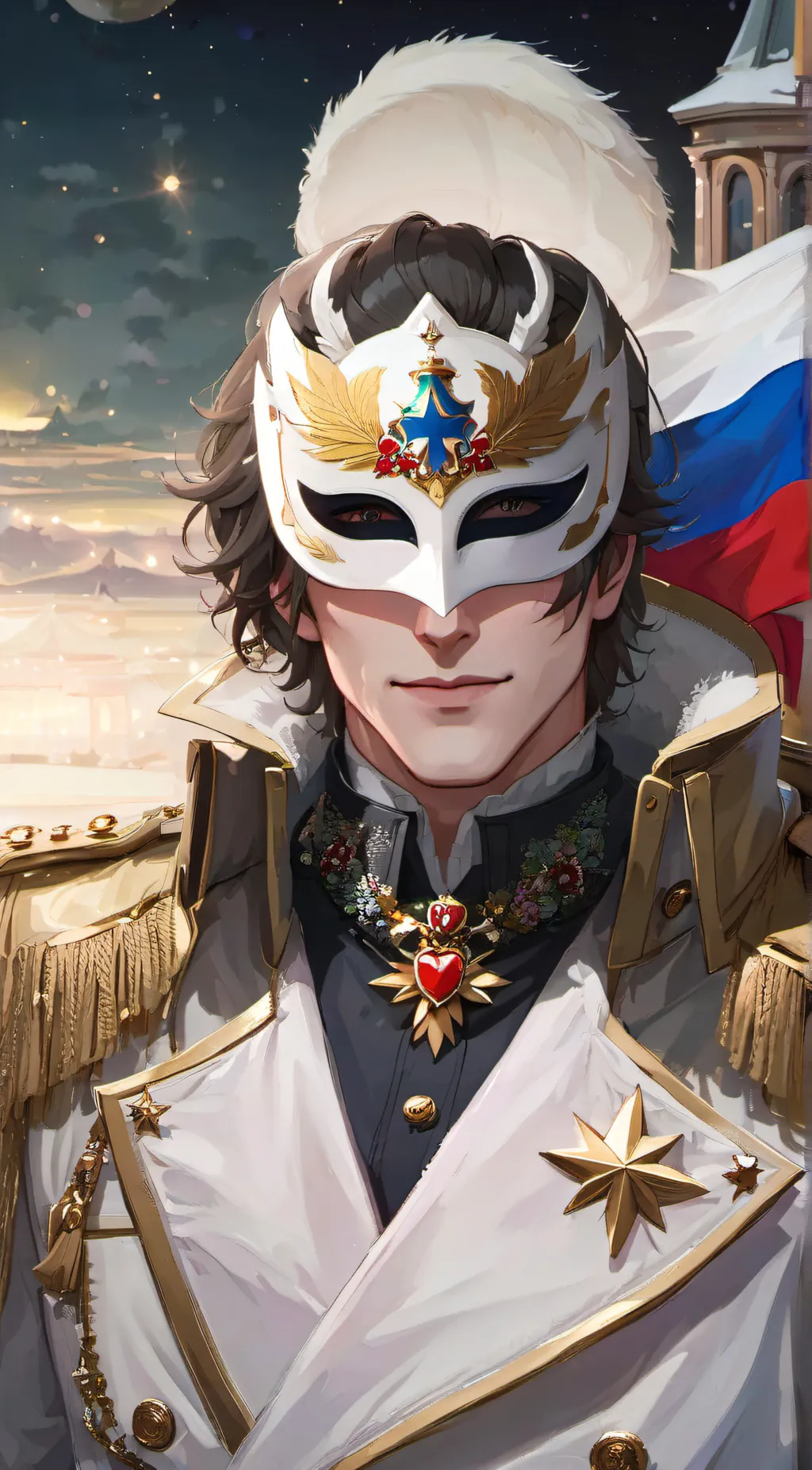 ai character: Russia background
