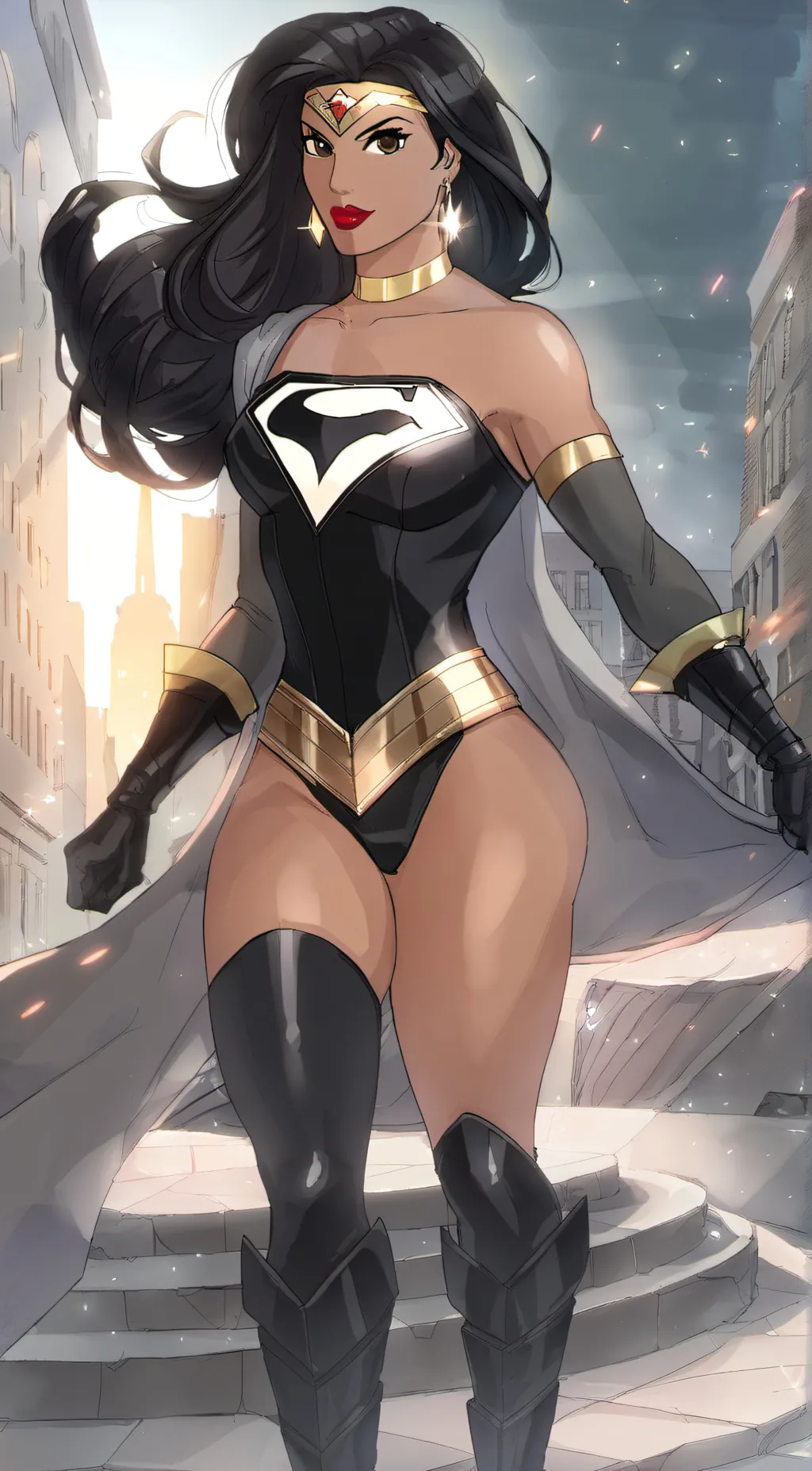 ai character: Superwoman background