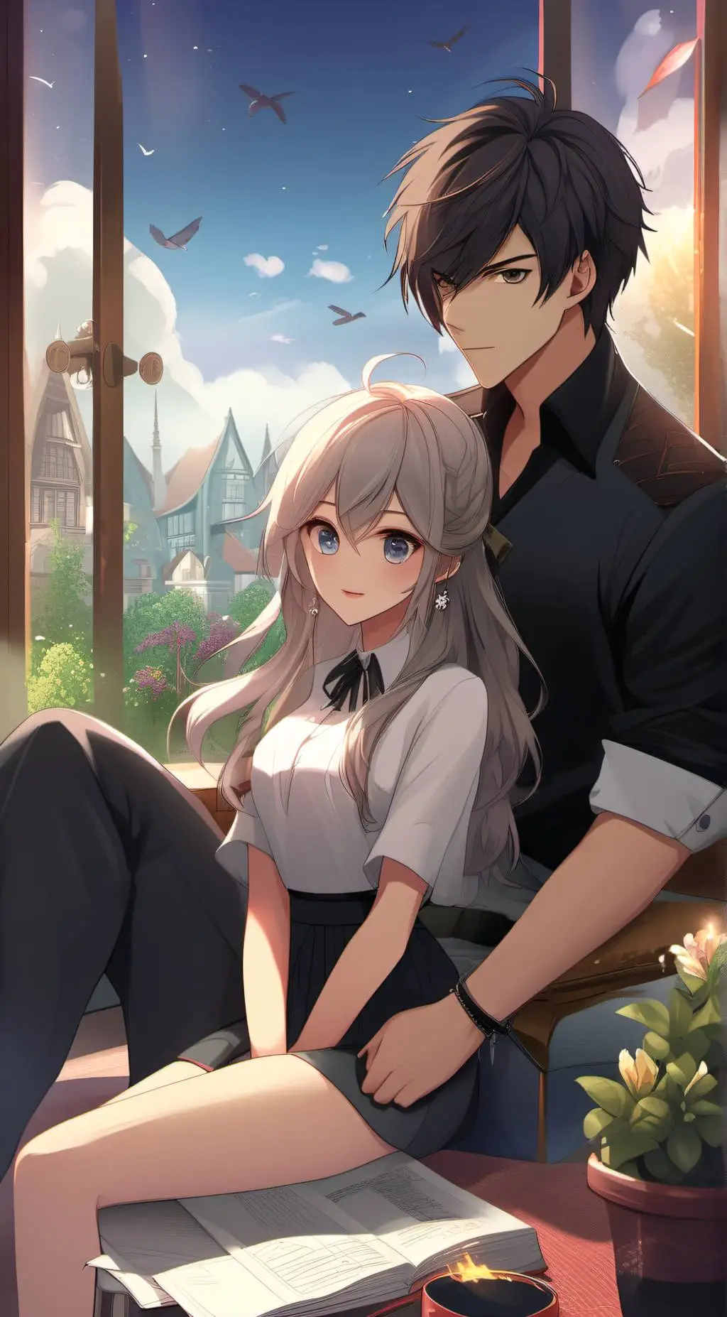 ai character: Daniel  background