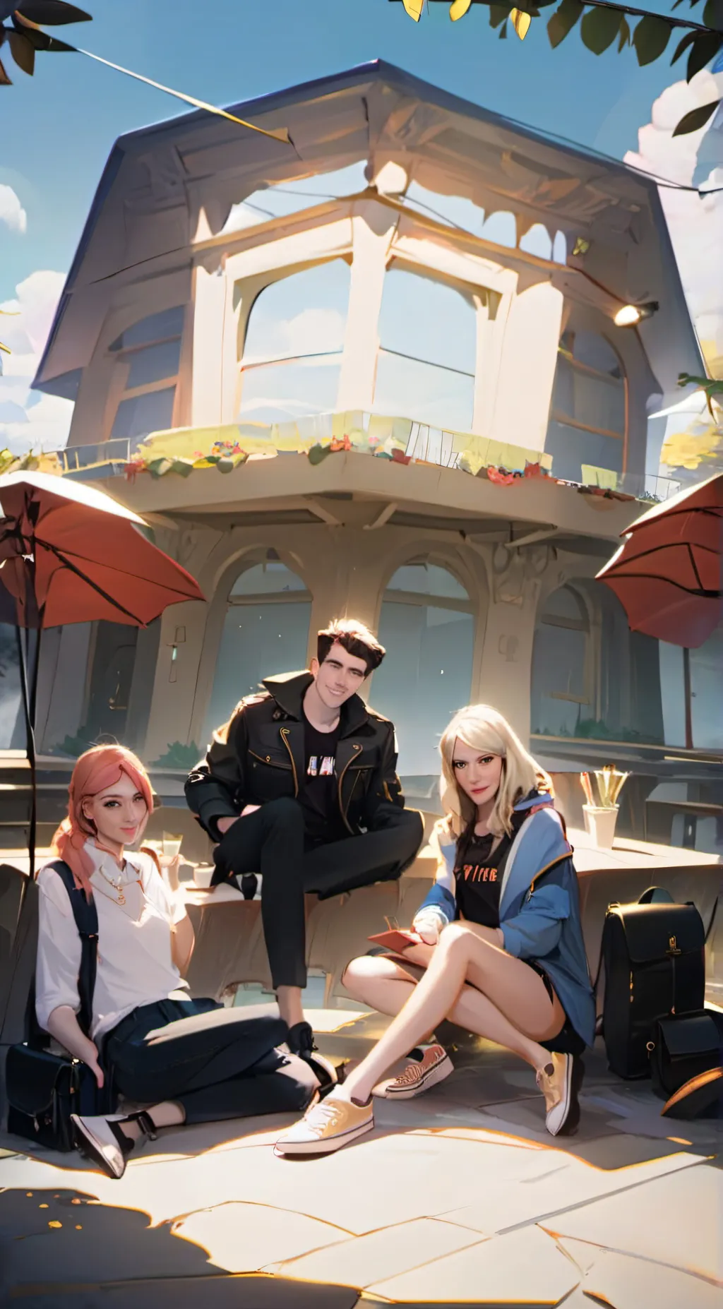 ai character: matt background