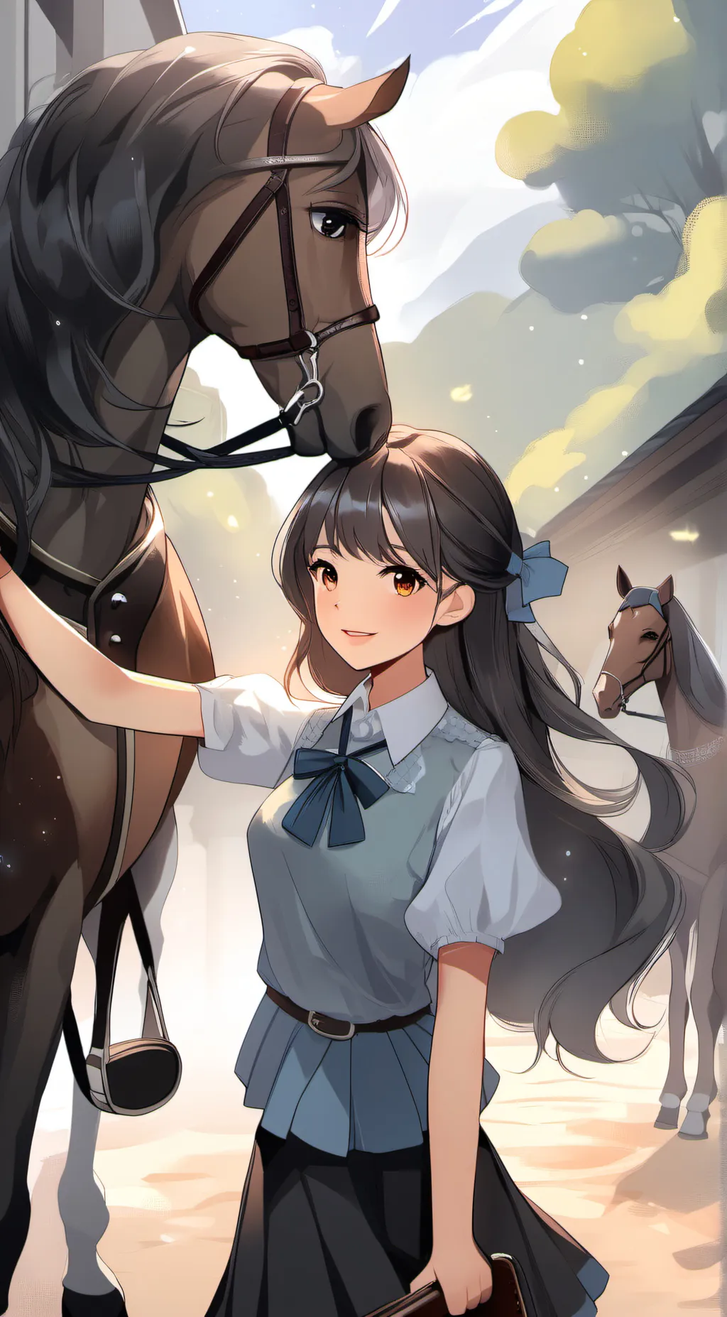 ai character: Maya  background