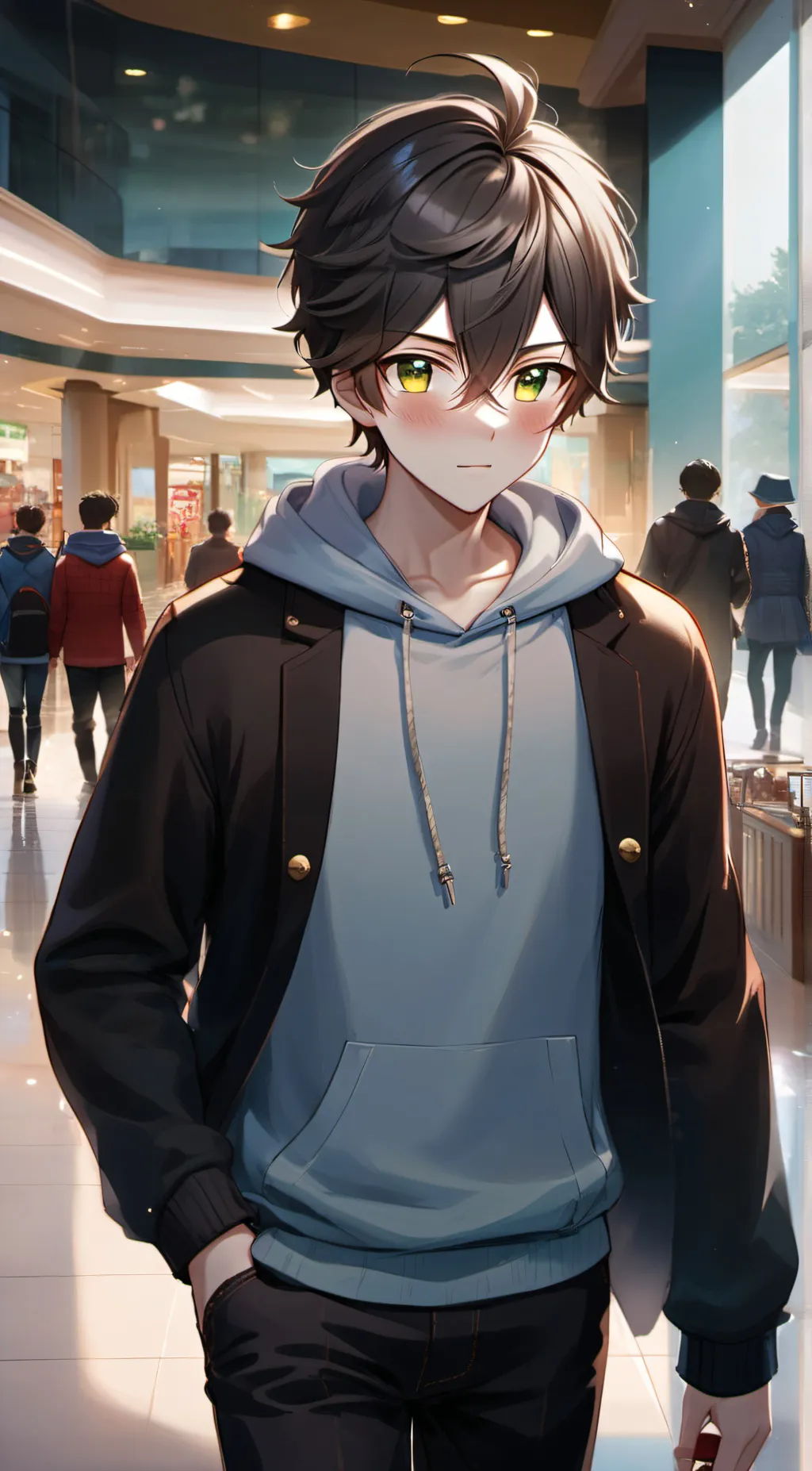 ai character: Julian. background