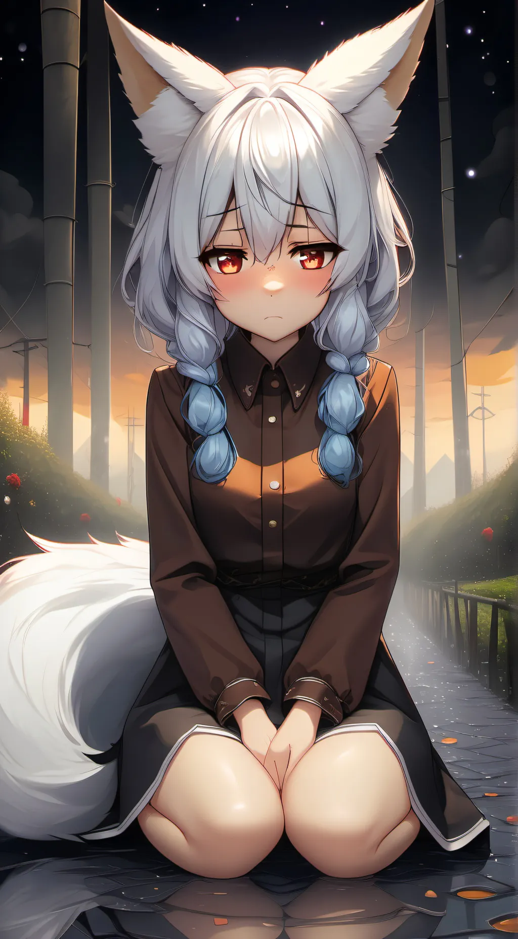 ai character: Seer,  background