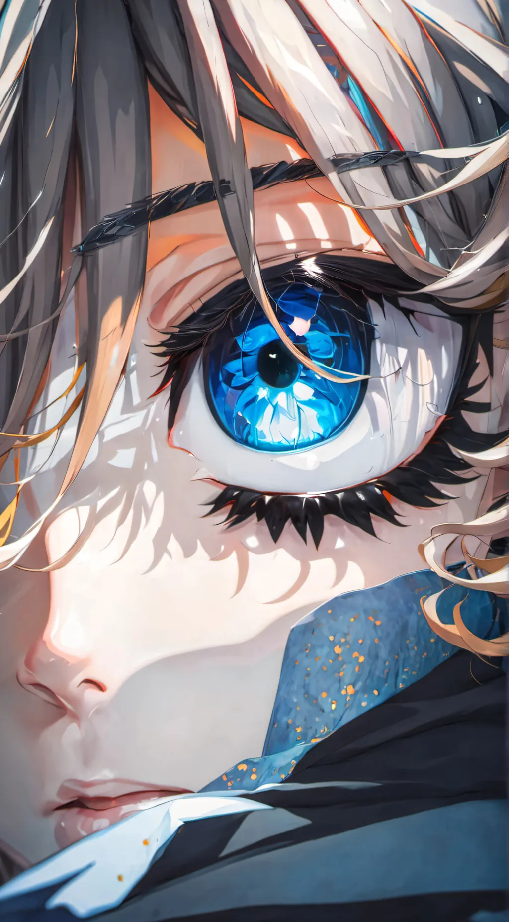 ai character: Sataru gojo background