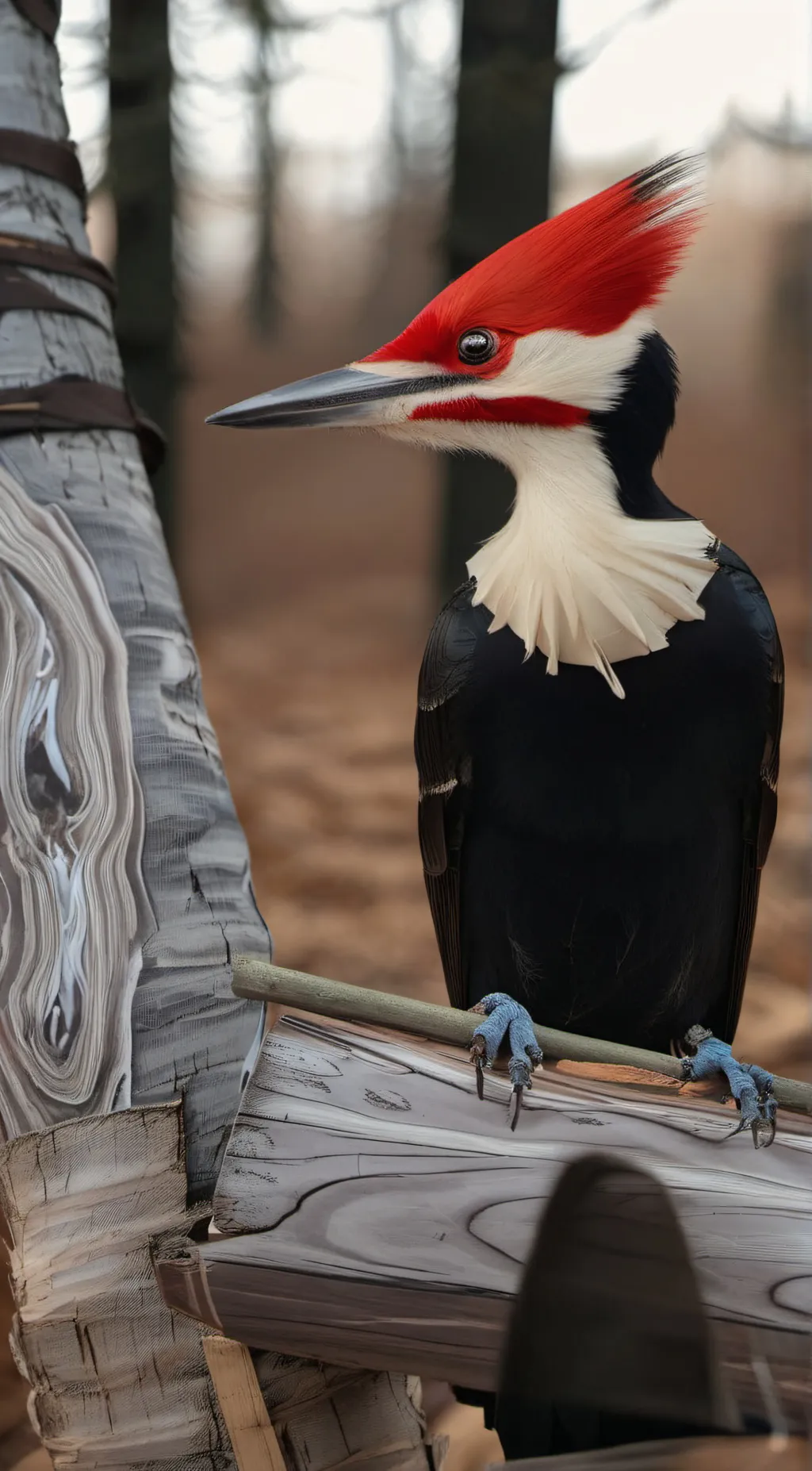 ai character: Woody. background