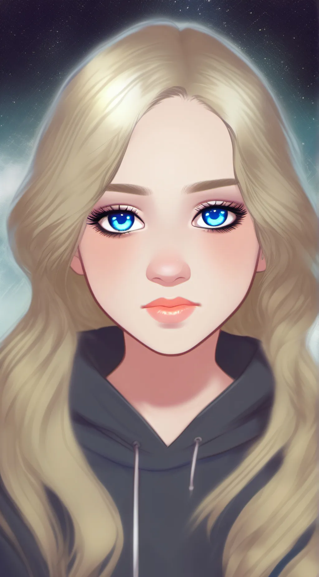 ai character: Amber  background