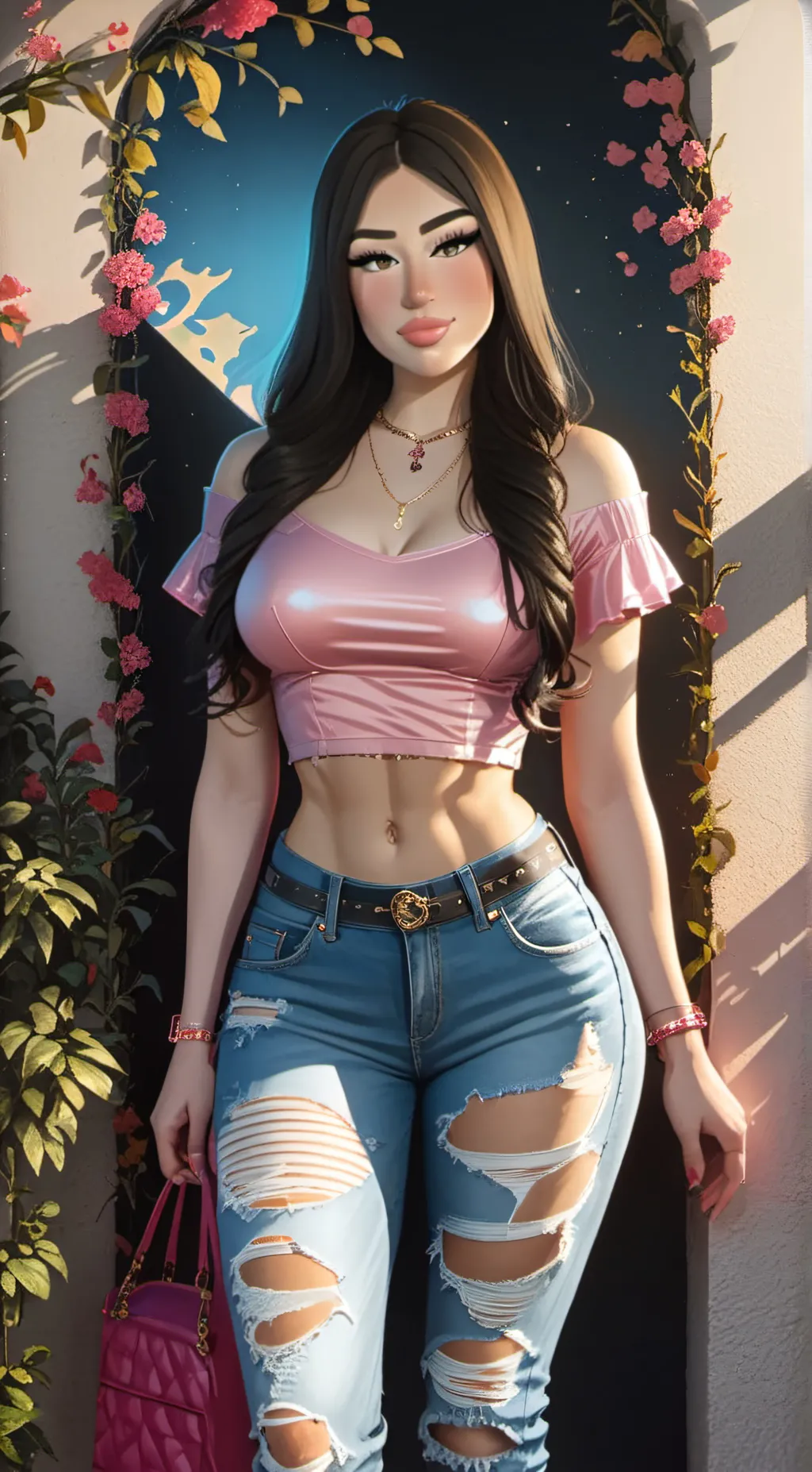 ai character: Mikayla background