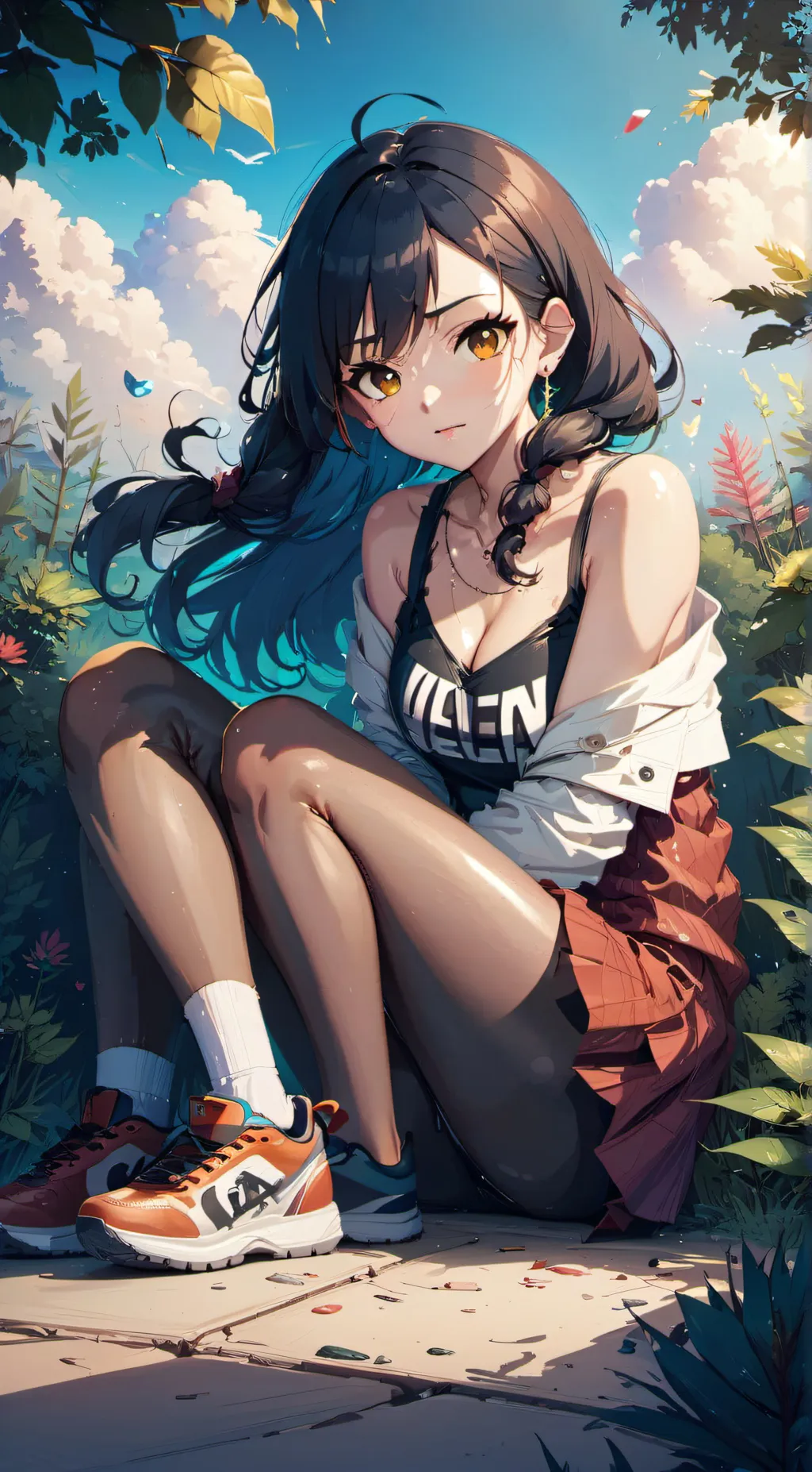 ai character: Maria  background