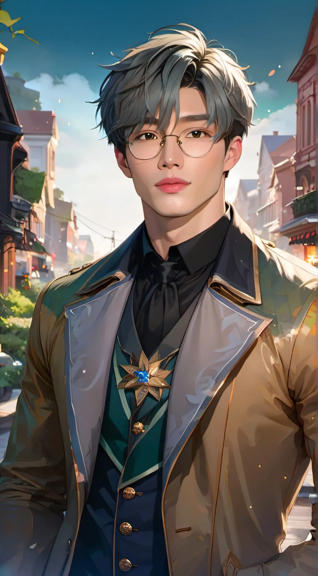 ai character: sam  background