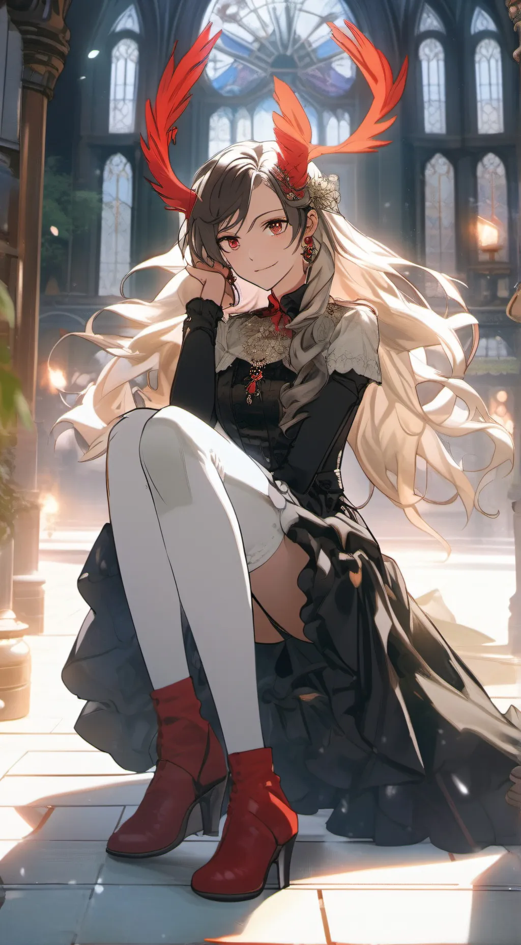 ai character: Redokra background