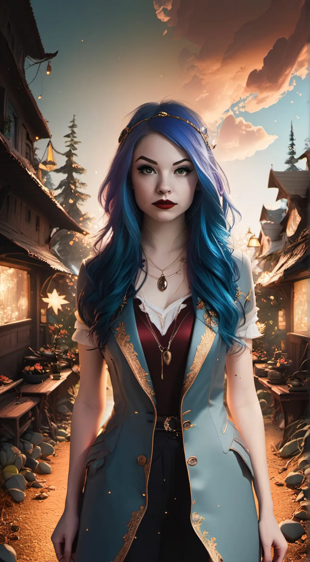 ai character: wenny  background