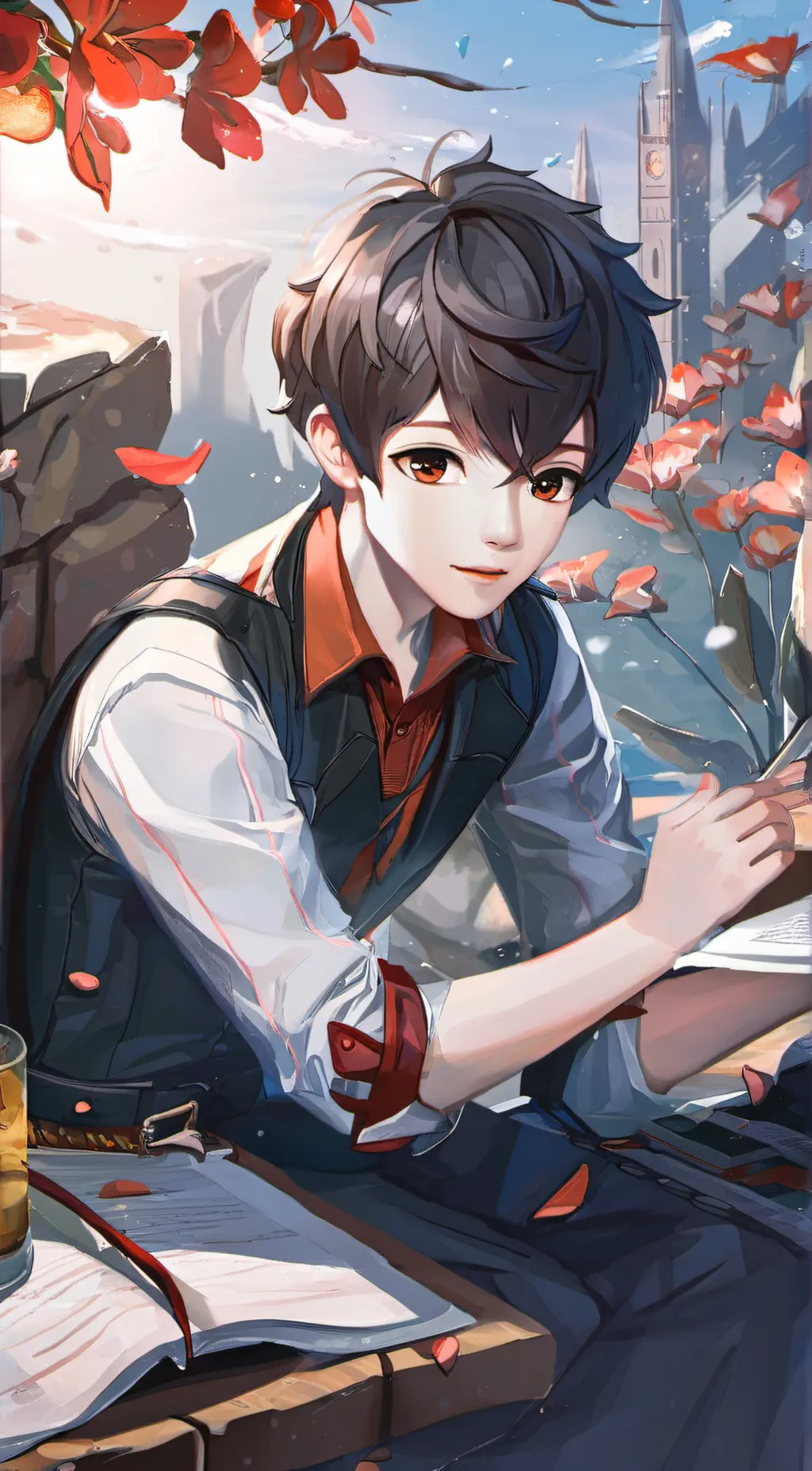 ai character: ♤Jay♤ background