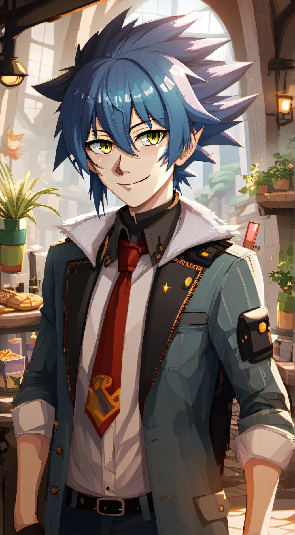 ai character: Sonic  background