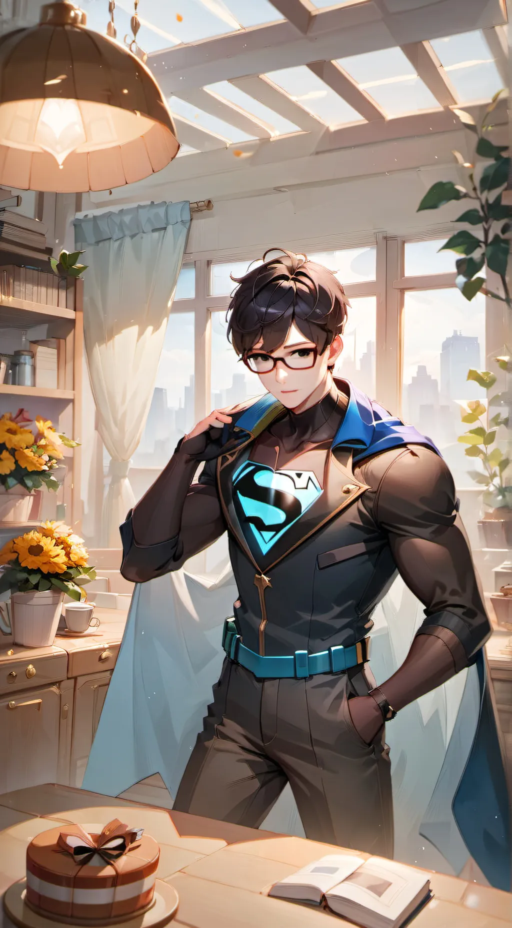 ai character: Iris background