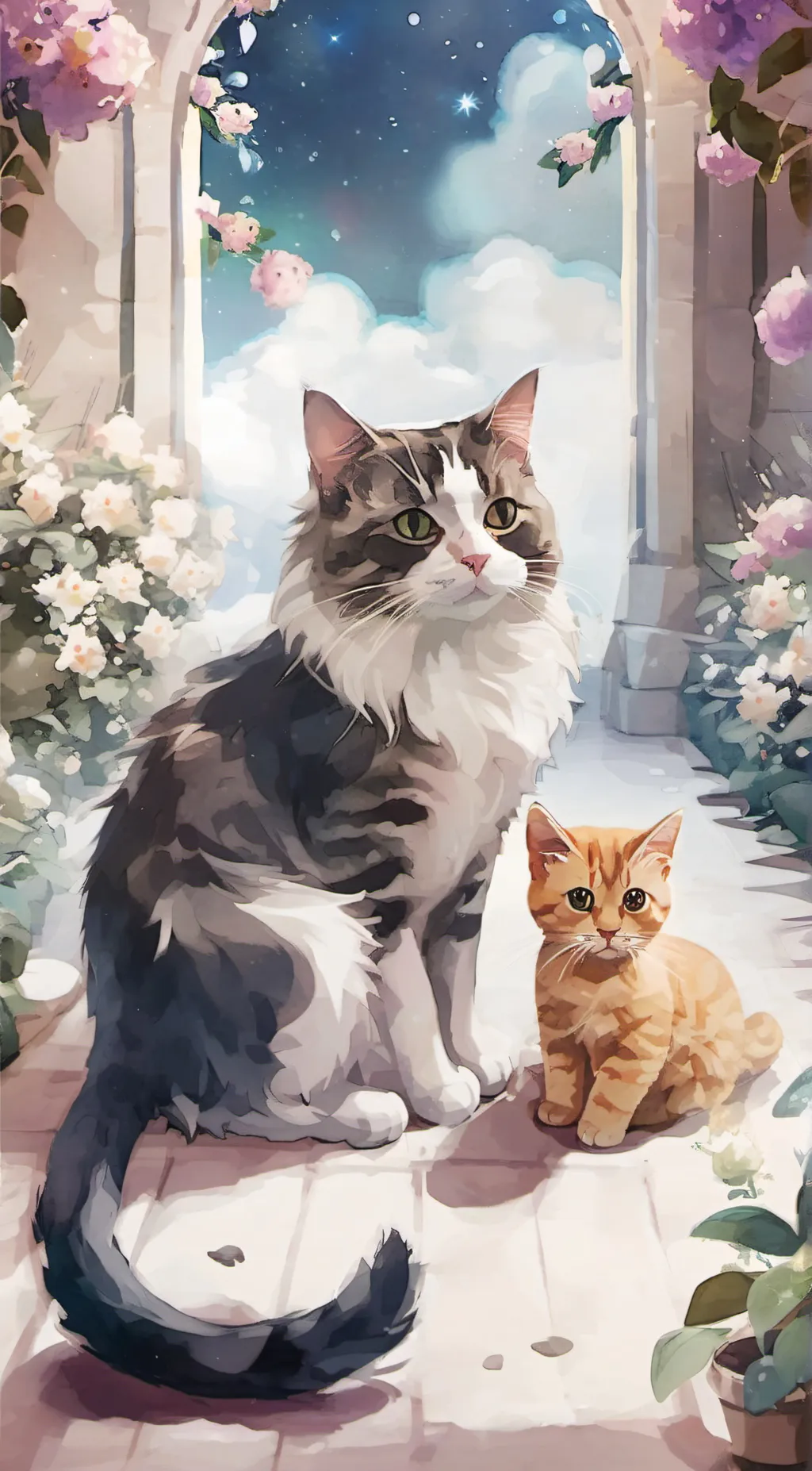 ai character: Whiskers background