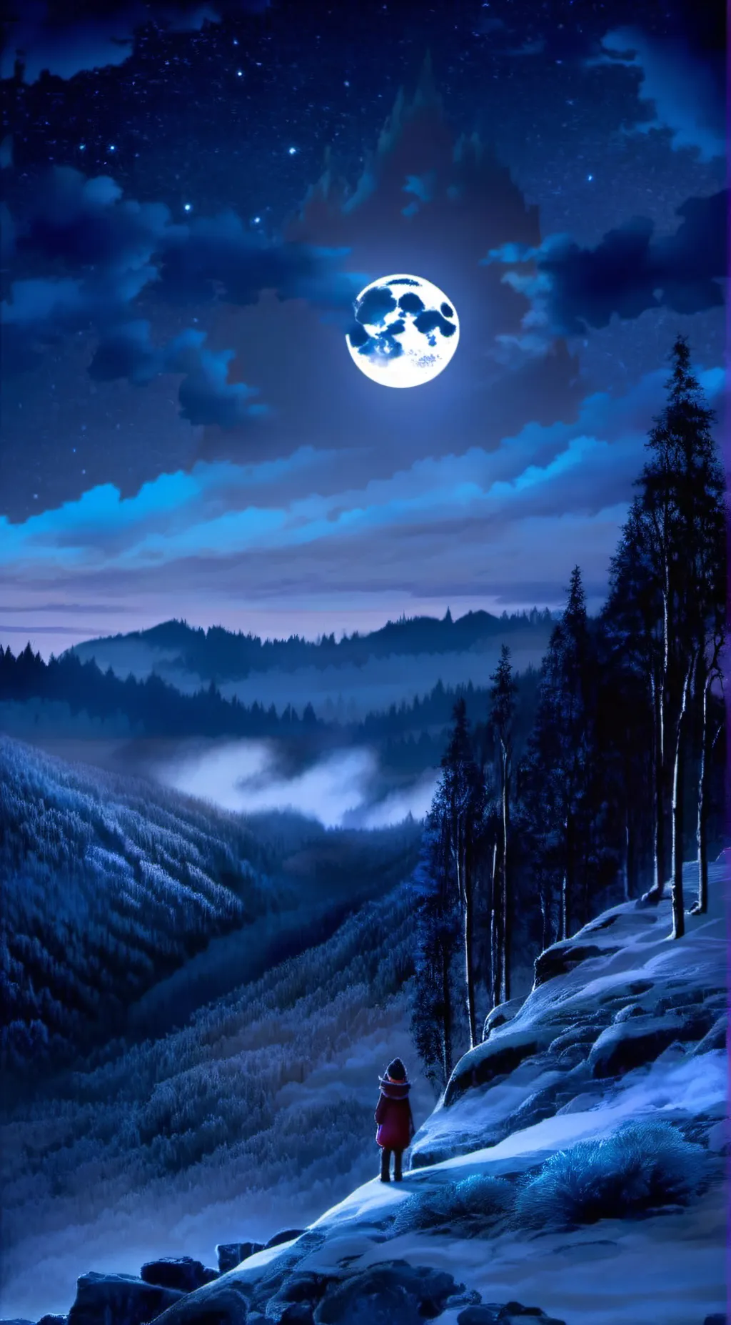 ai character: Lost  background