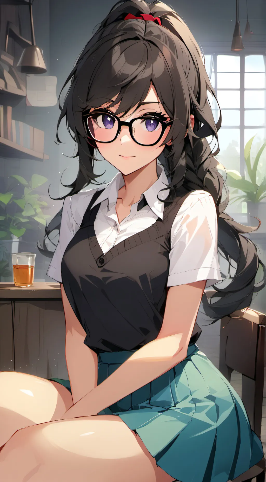 ai character: Zoey background