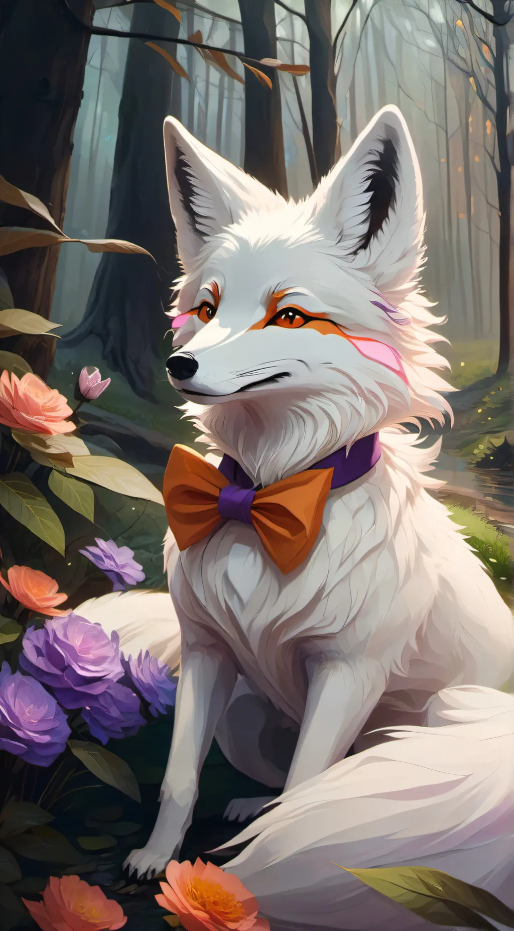 ai character: lolbit & TADC background