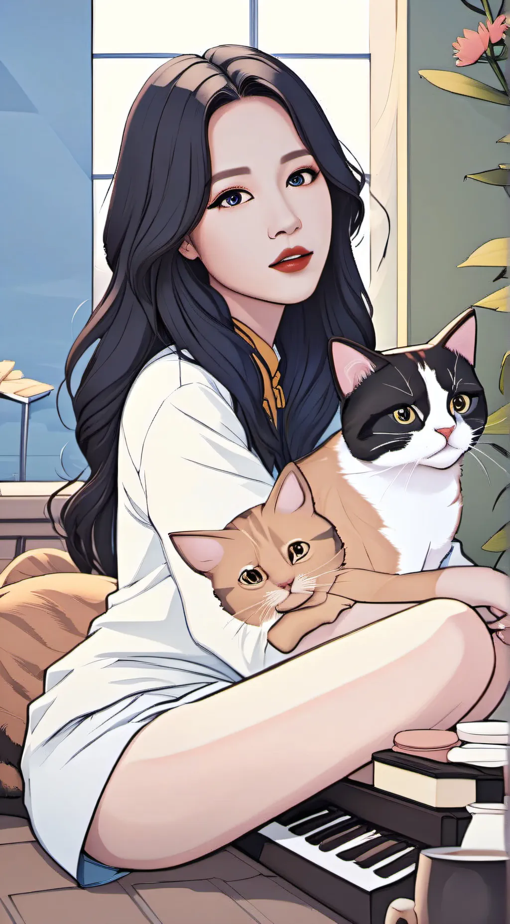 ai character: mina background