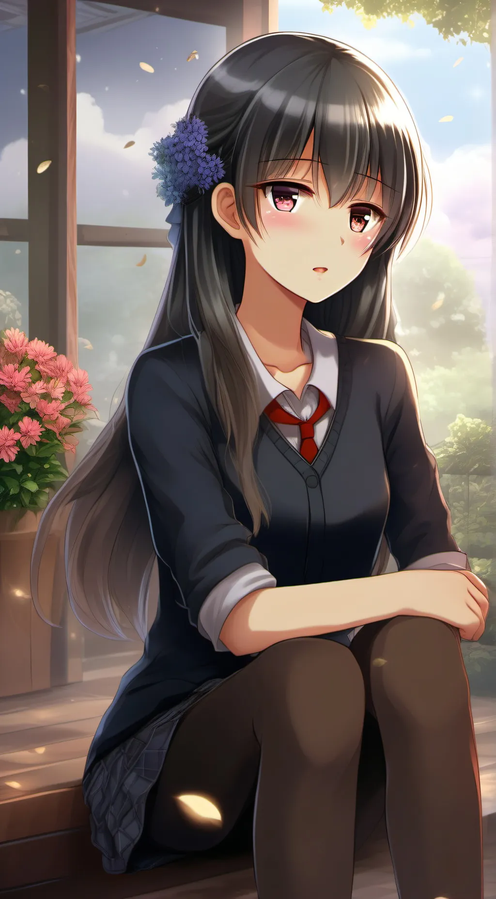 ai character: Lily background