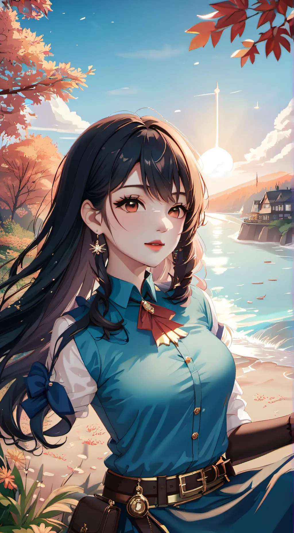 ai character: HEAVEN SAYS background