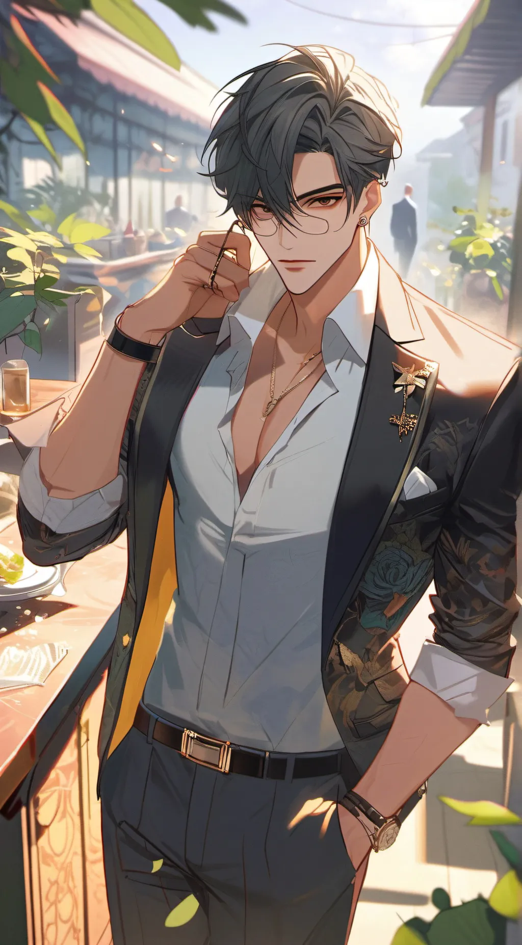 ai character: Levi background