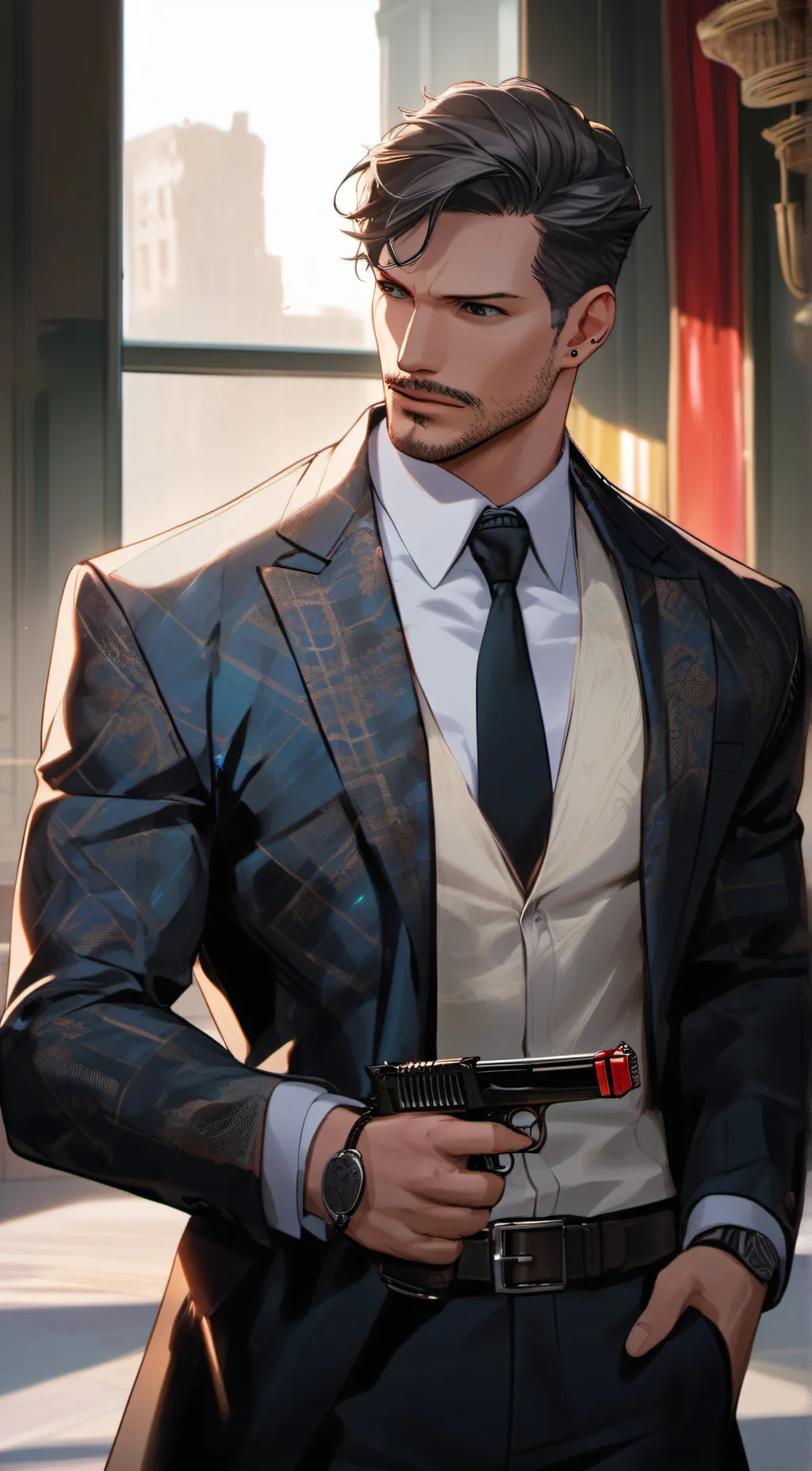 Talkie AI - Chat with Leon Vance