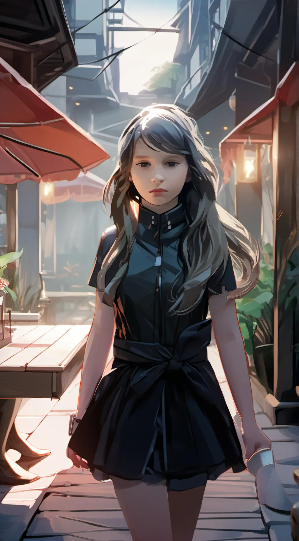 ai character: sarah❤️❤️❤️❤️❤️❤️? background