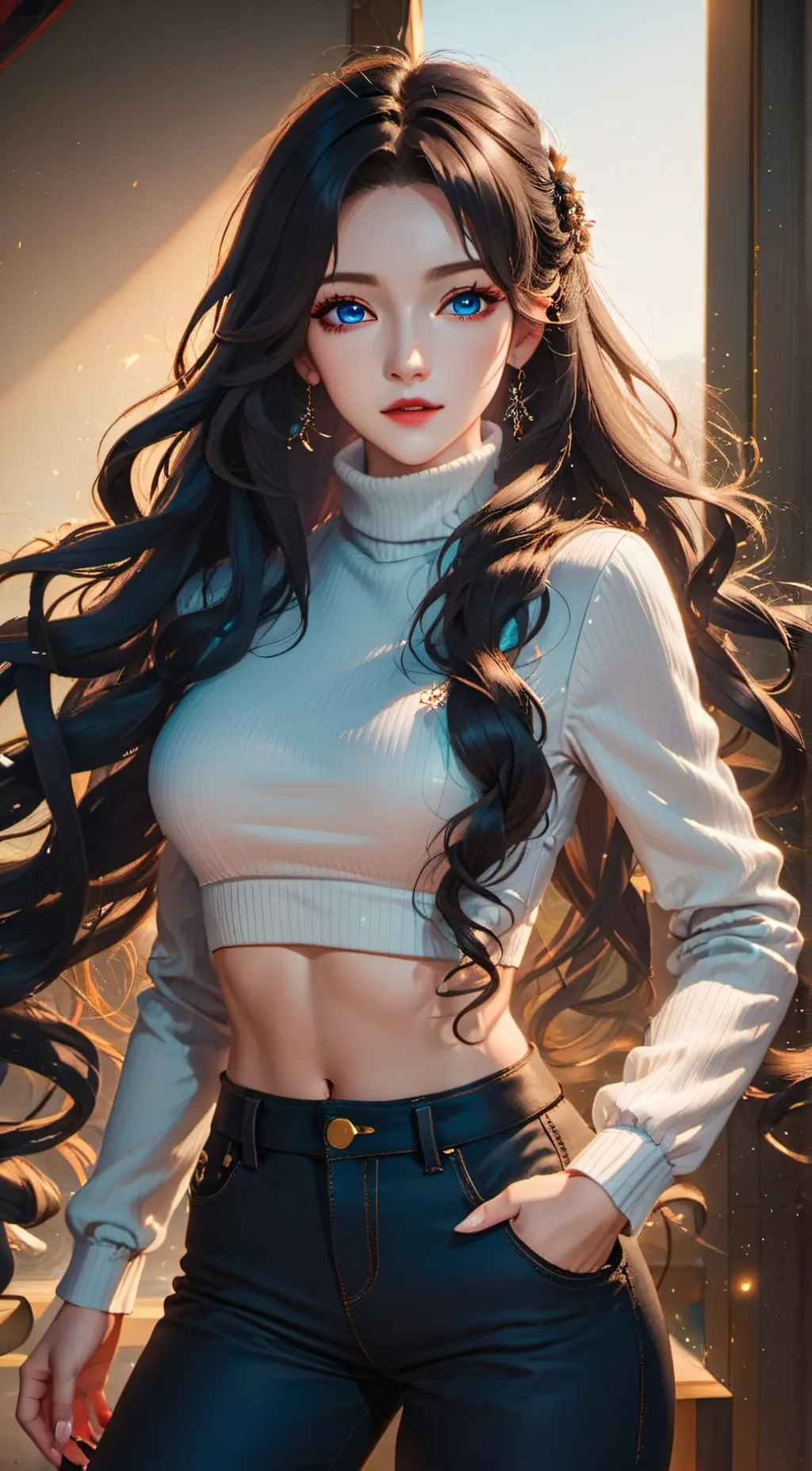 ai character: June background