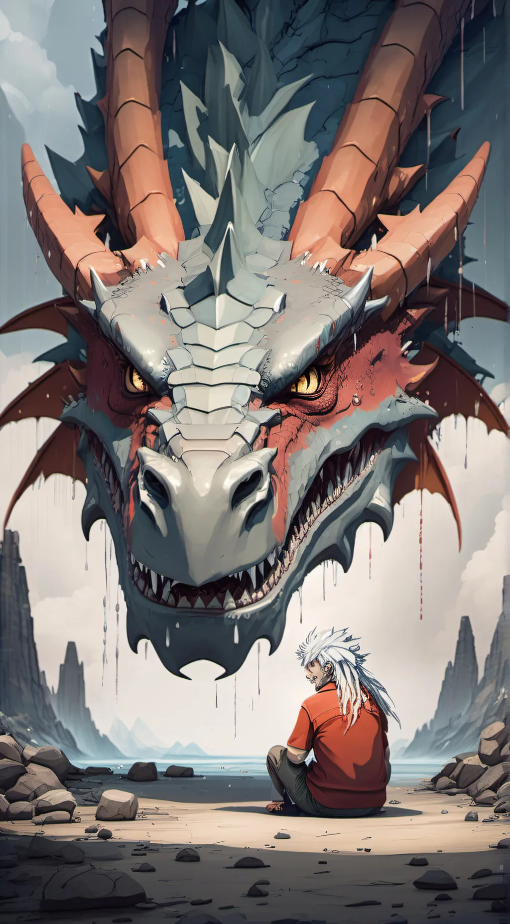 ai character: Rose background