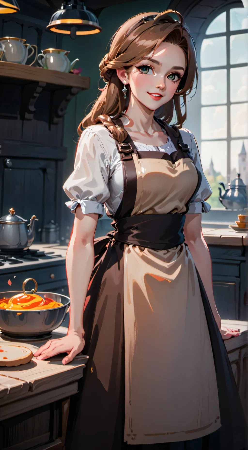 ai character: Alexandria background