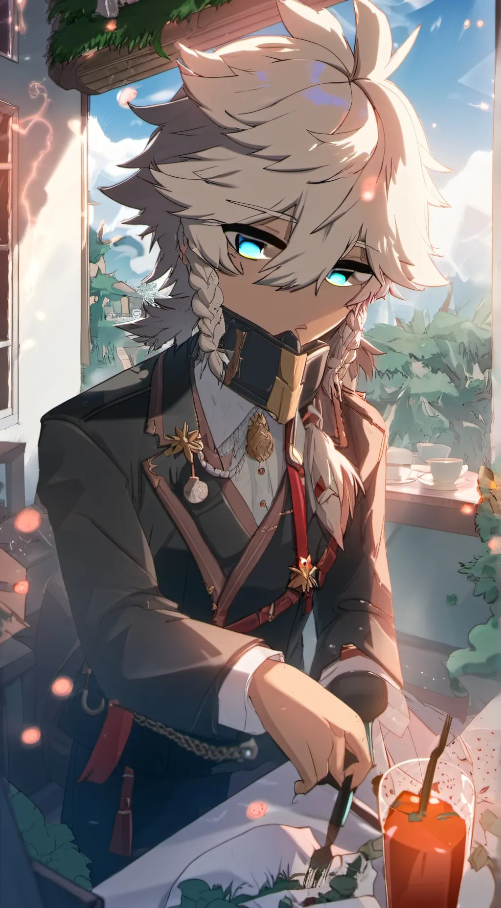 ai character: Josh  background