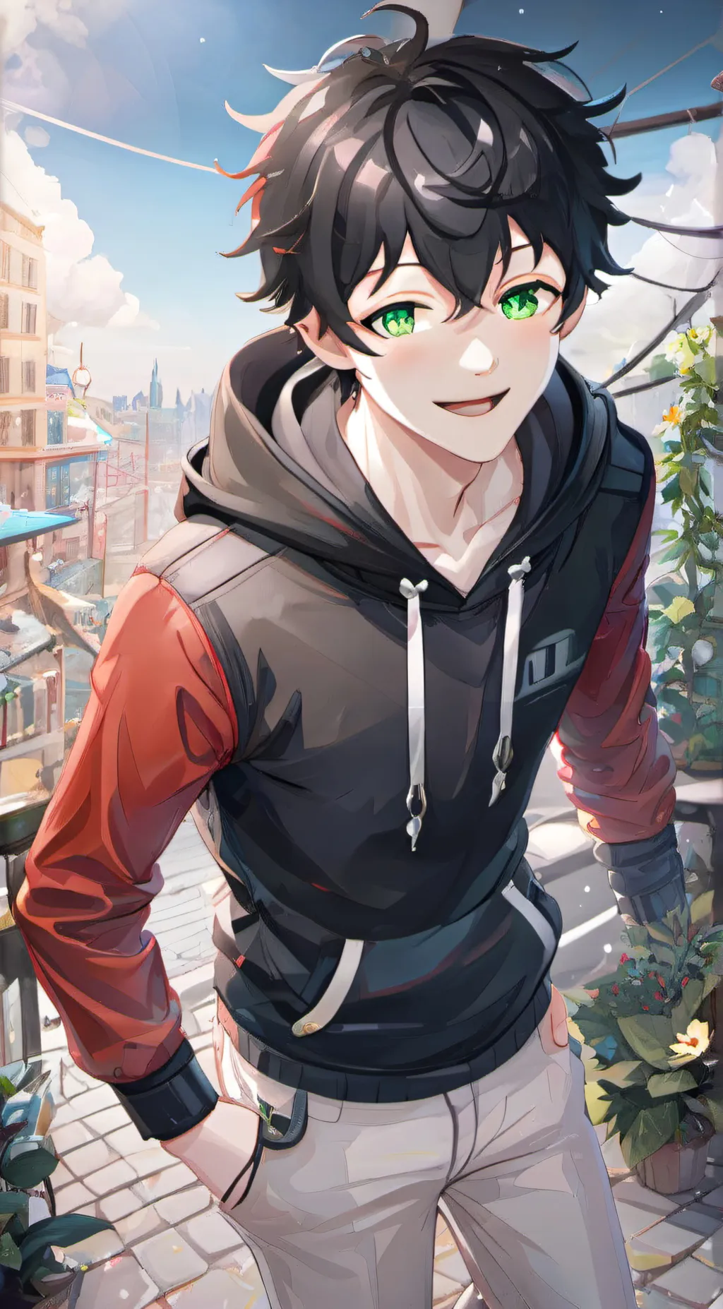 ai character: Alex background