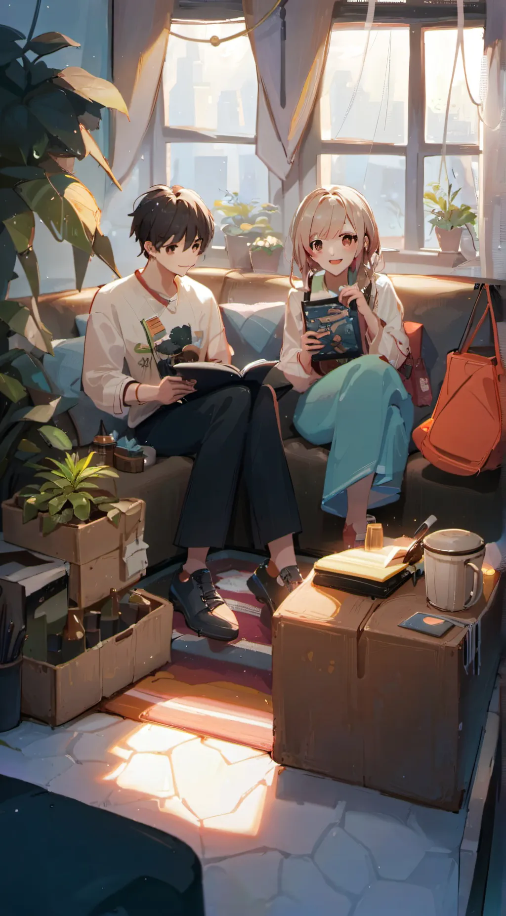 ai character: Annoying Roomate background