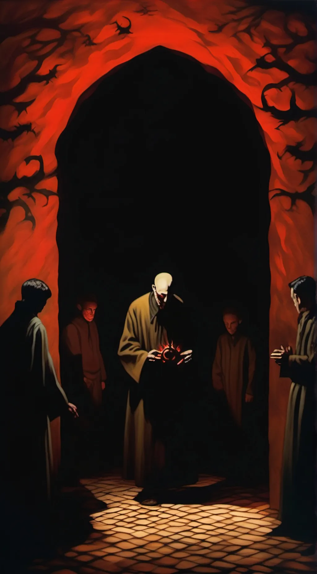 ai character: The Devil background