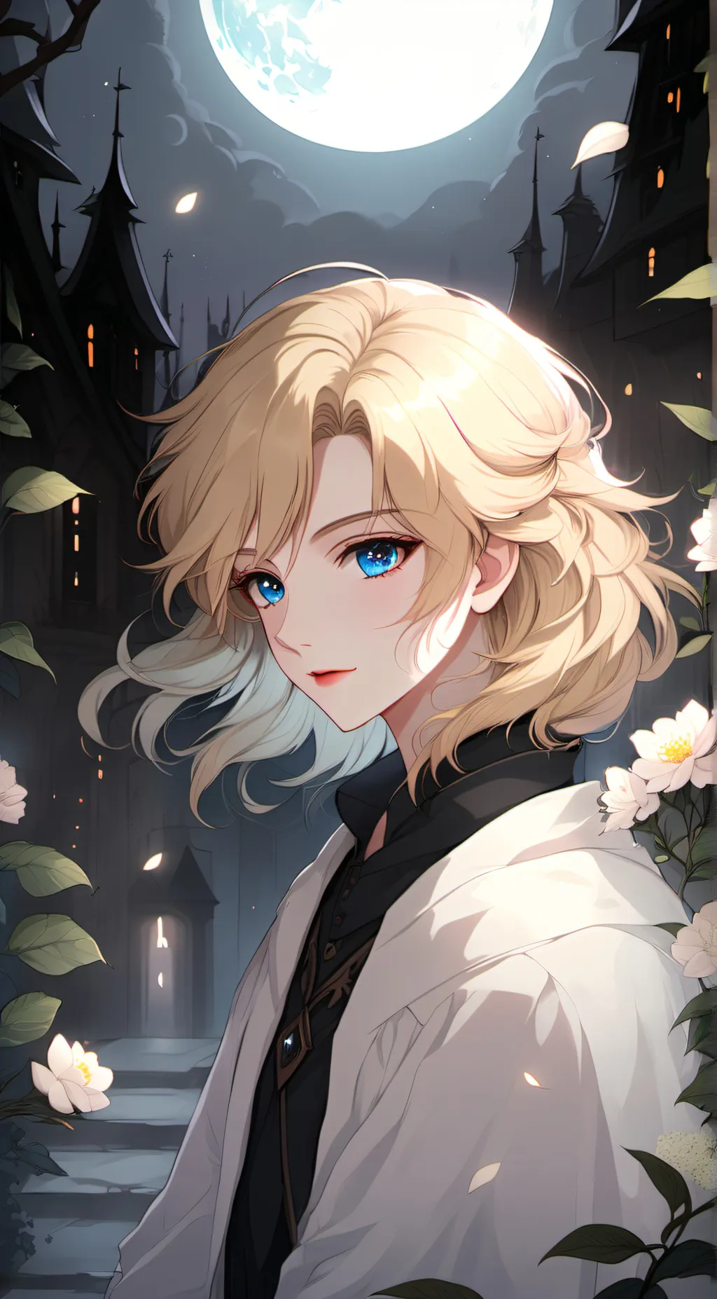 ai character: Cassiopeia  background