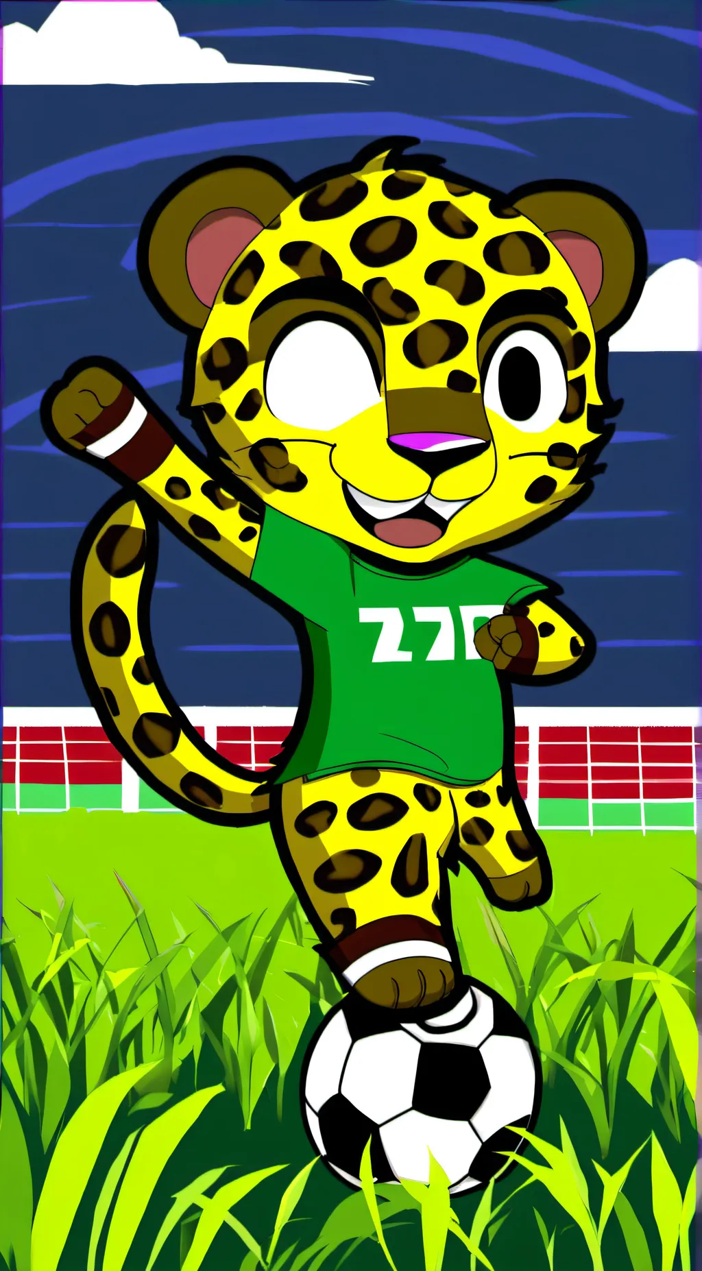 Talkie AI - Chat with Zakumi the leopard