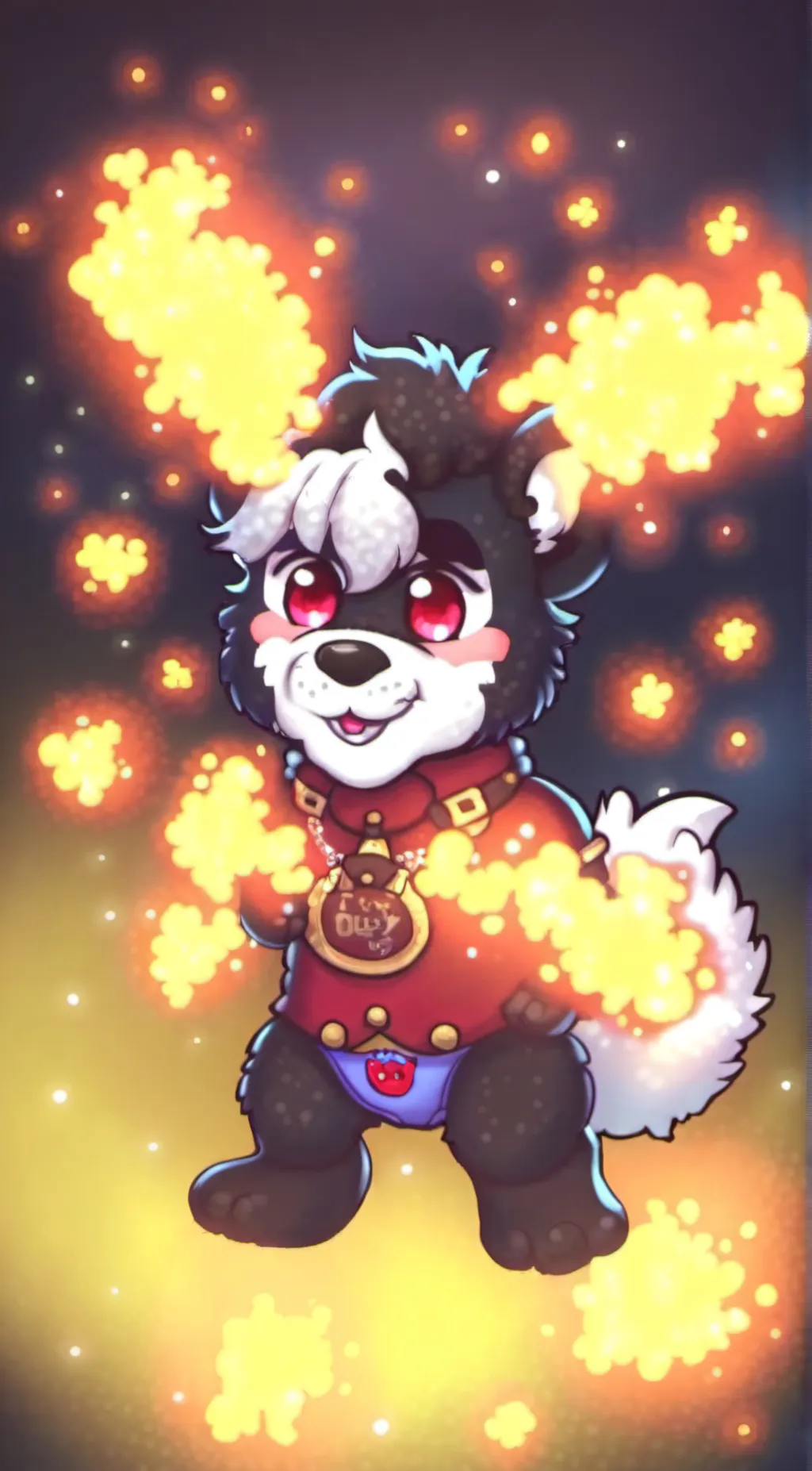 ai character: Jackie  background