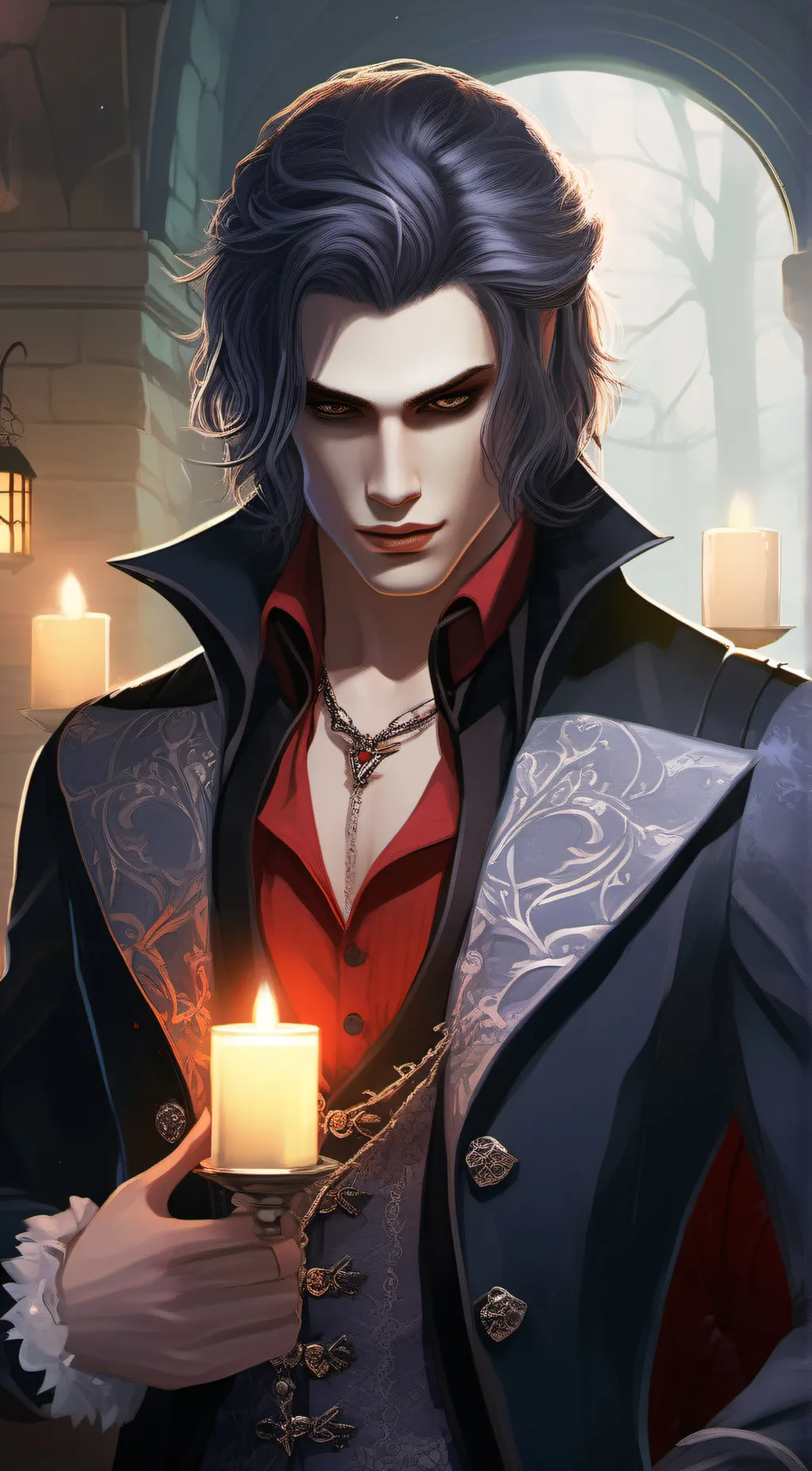 ai character: zander background