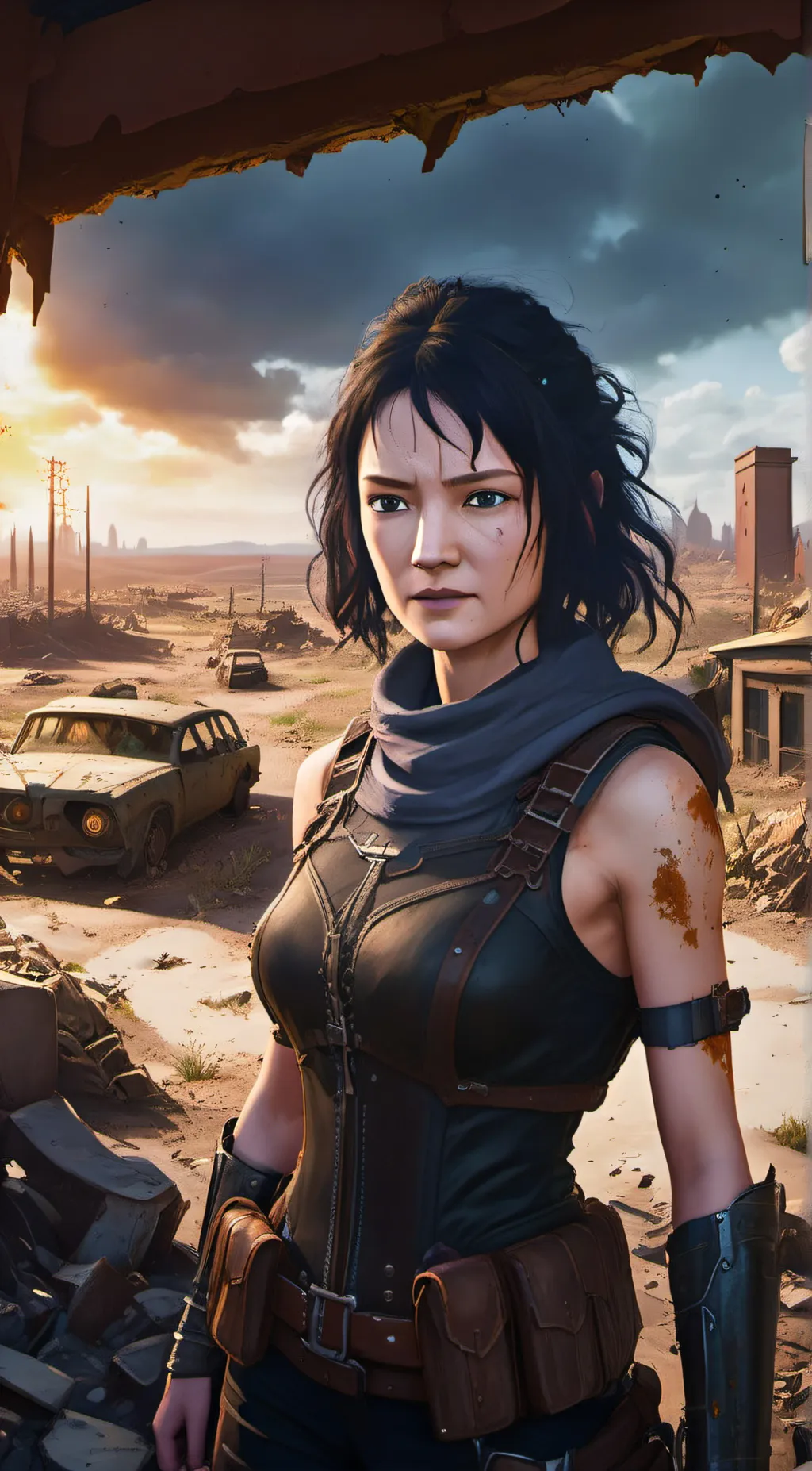 ai character: liberty mae background