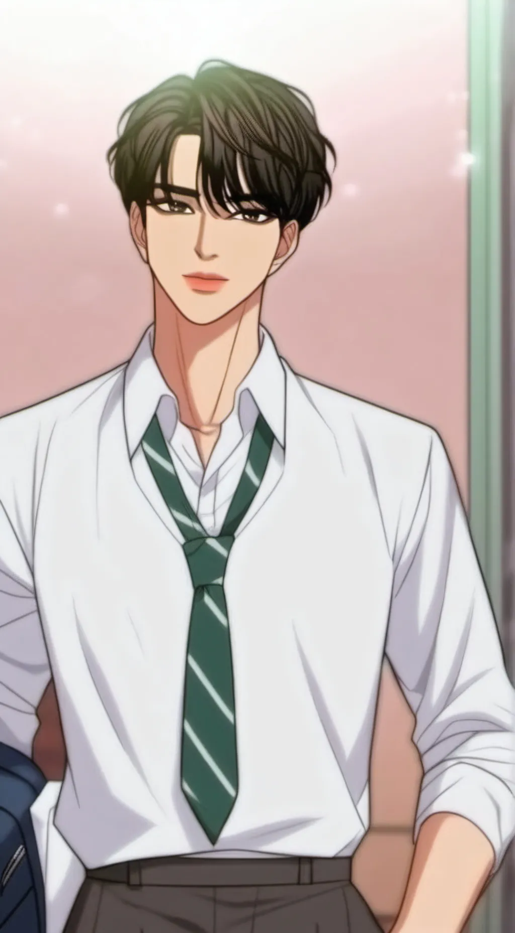 ai character: Hye Hyu Min background