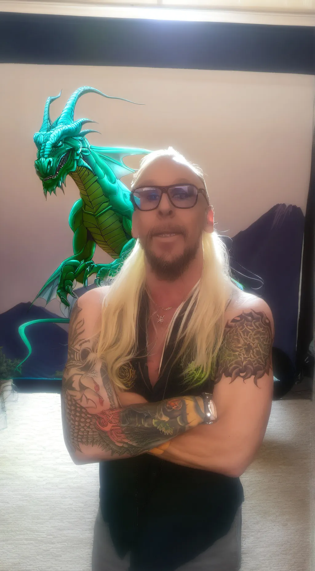 ai character: ron background