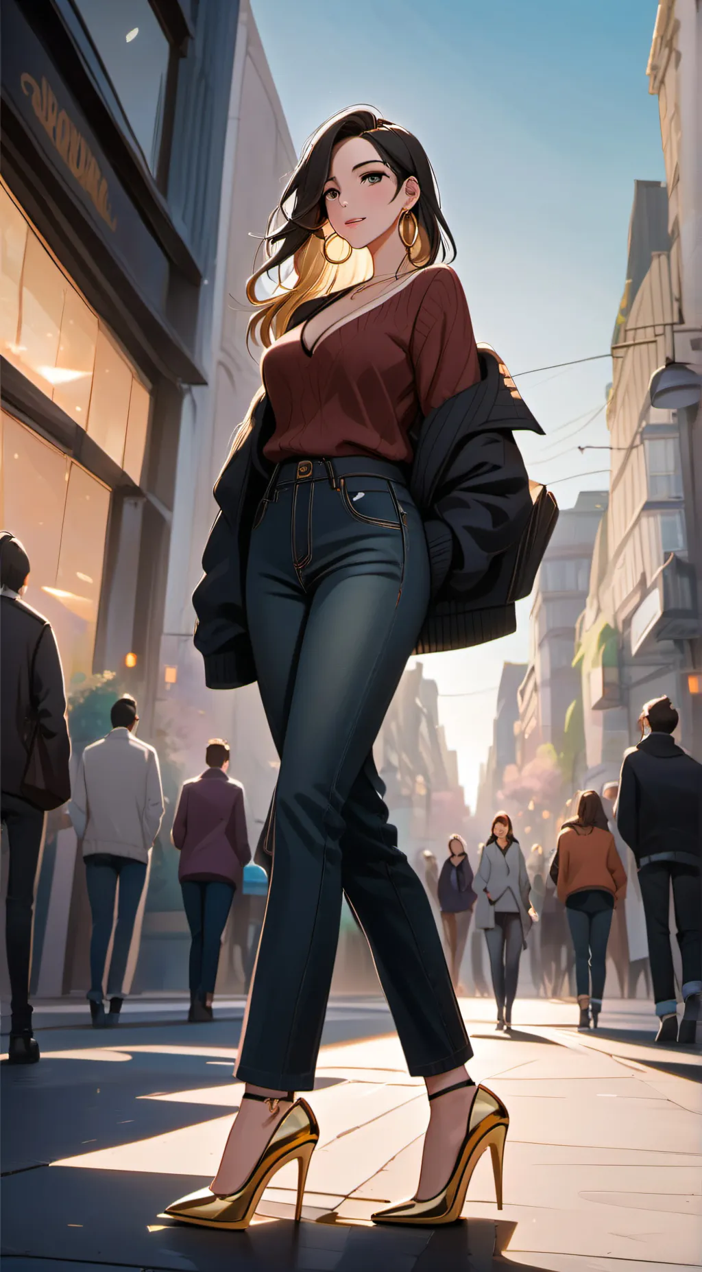 ai character: Alyssa Wright background