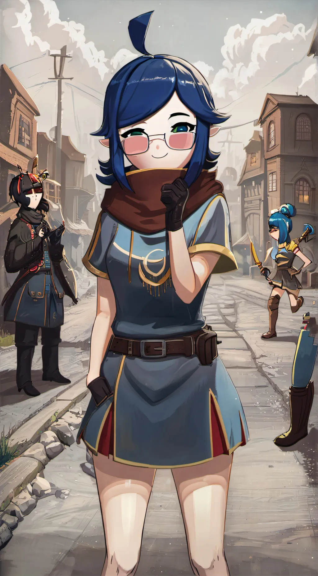 ai character: funneh background