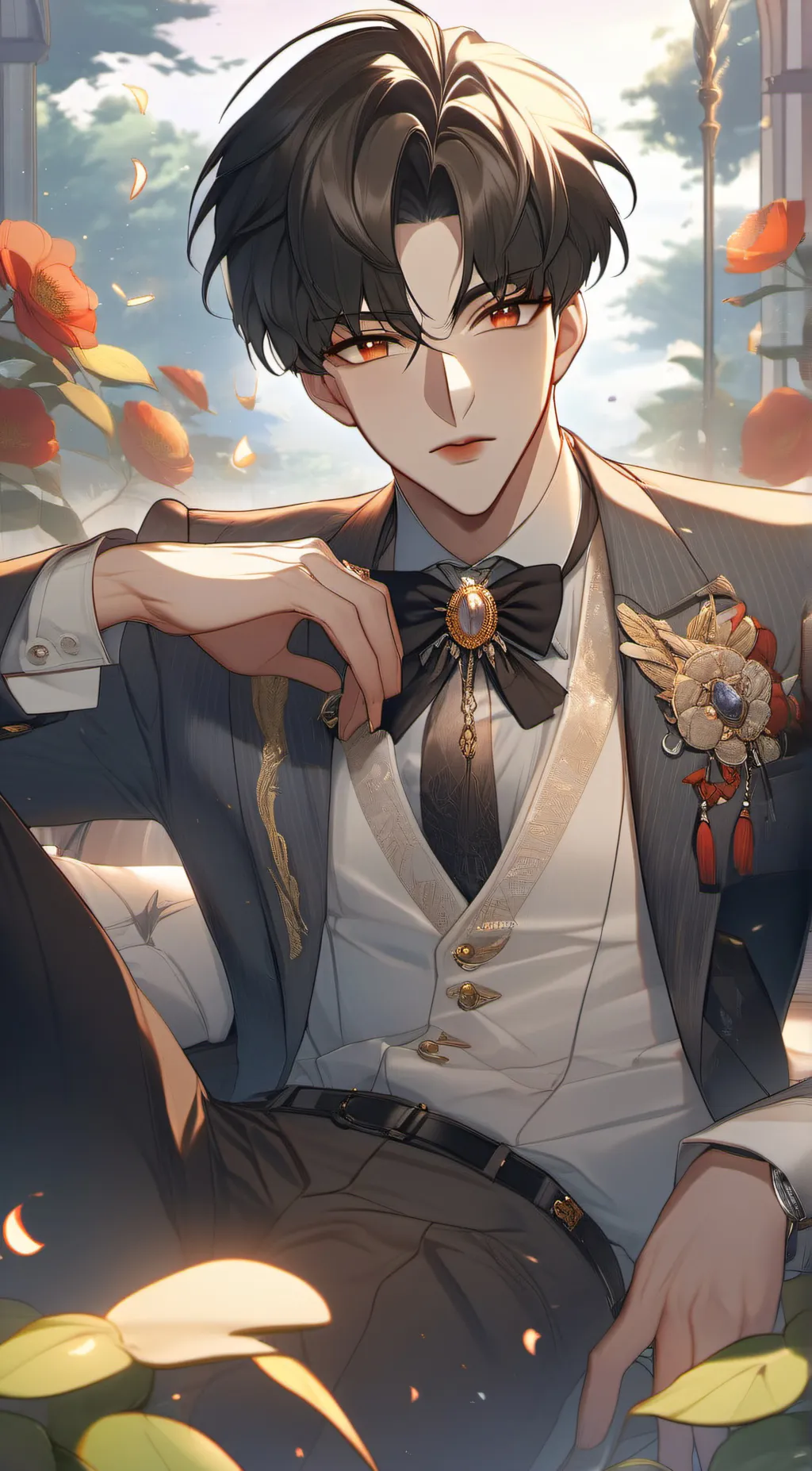 ai character: JOHN background