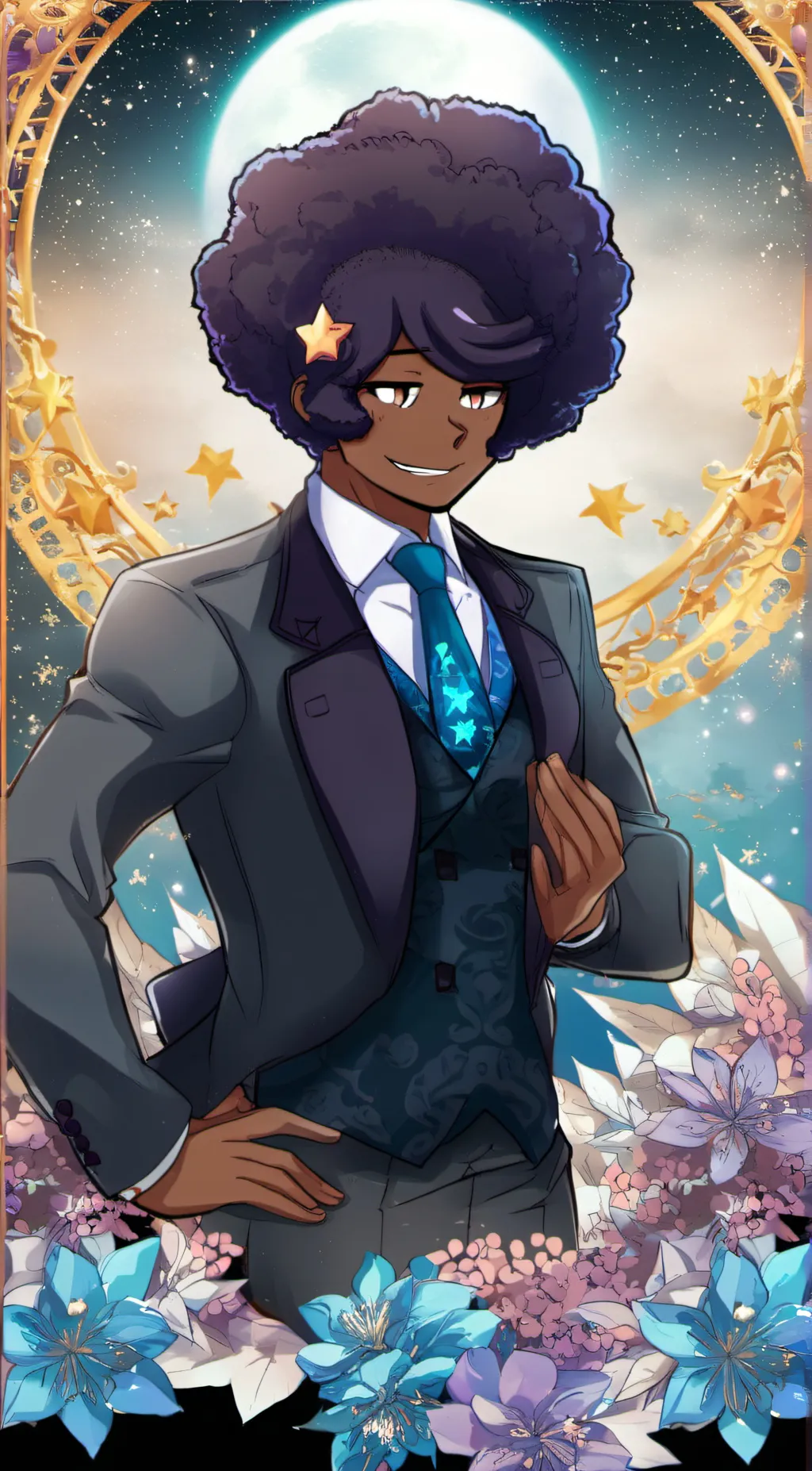 ai character: Cesar Fever background