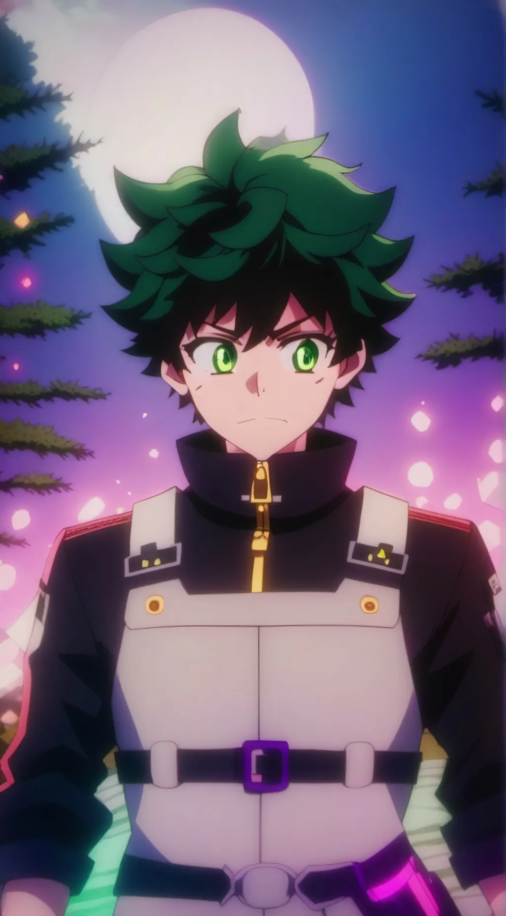 ai character: Izuku Midoriya background