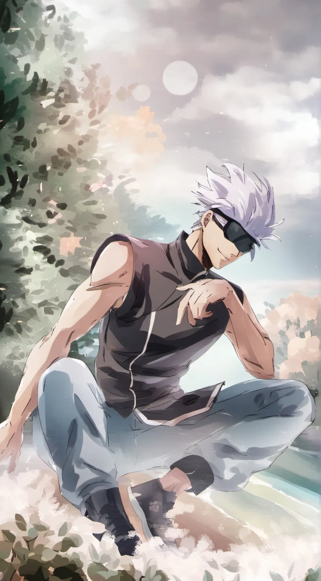 ai character: Gojo background