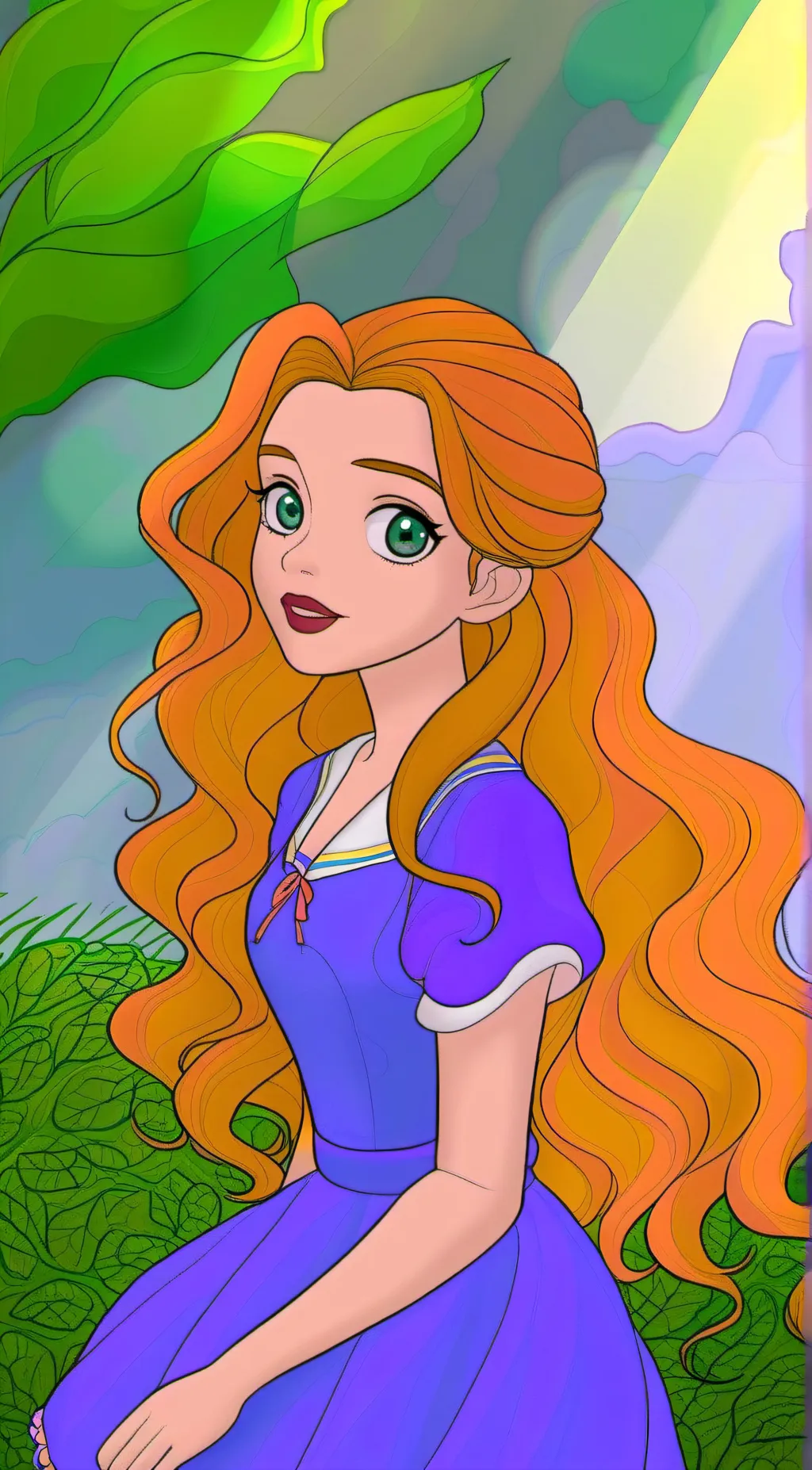 ai character: Victoria  background