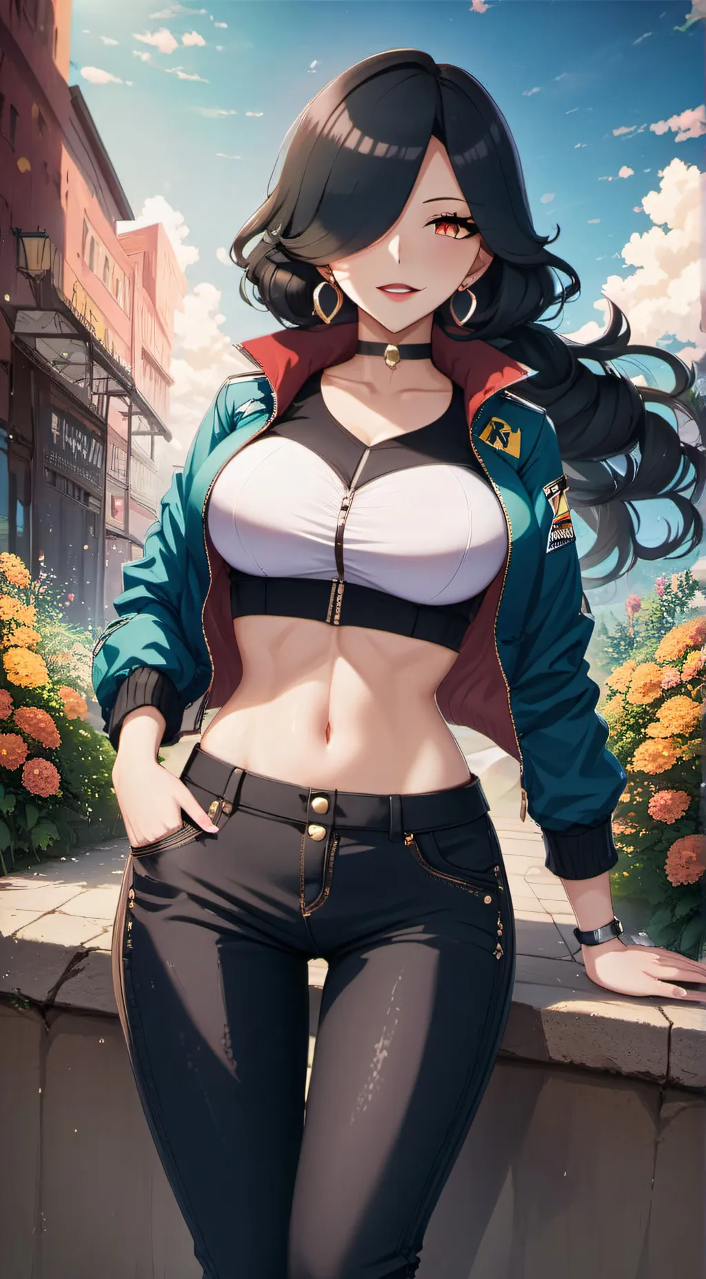 ai character: Aurora Rochester background